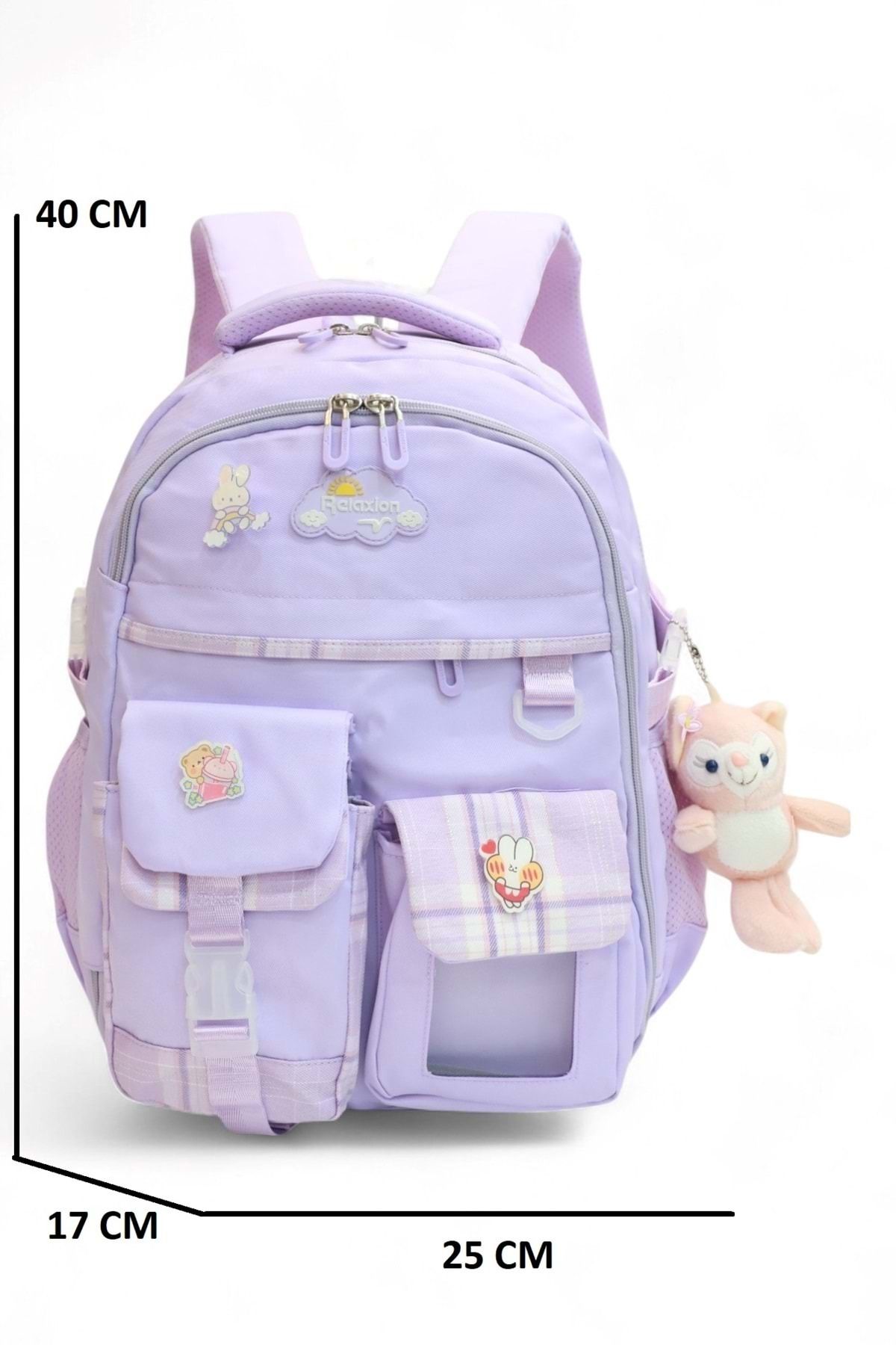Kidessa Relaxion 2174-1450 İthal Kore Tarzı Unisex Çocuk İlkokul Sırt Çantası