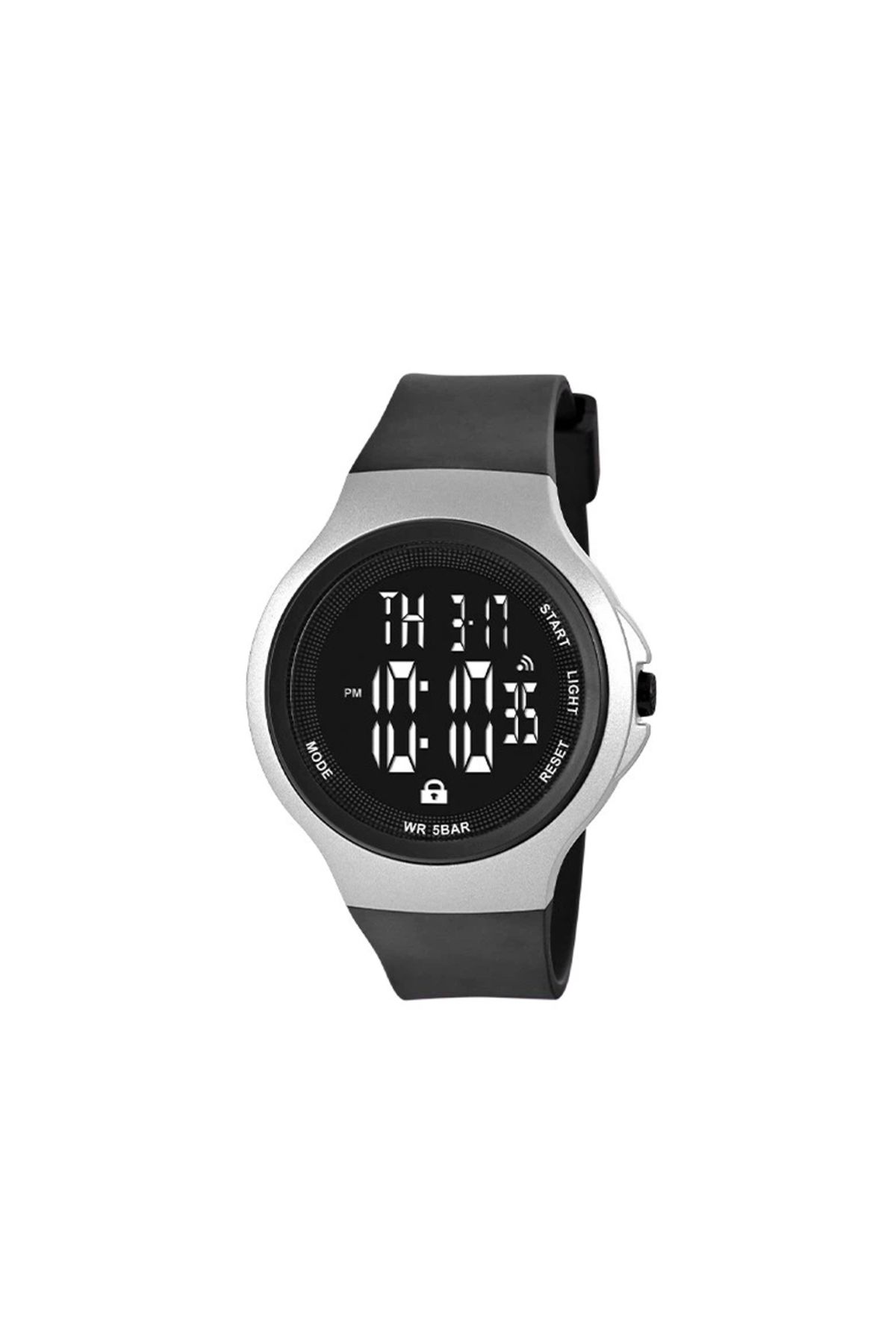 SPECTRUM PREMİUM Spectrum Premium Silikon Kordon Dokunmatik Ekran Dijital Unisex Kol Saati