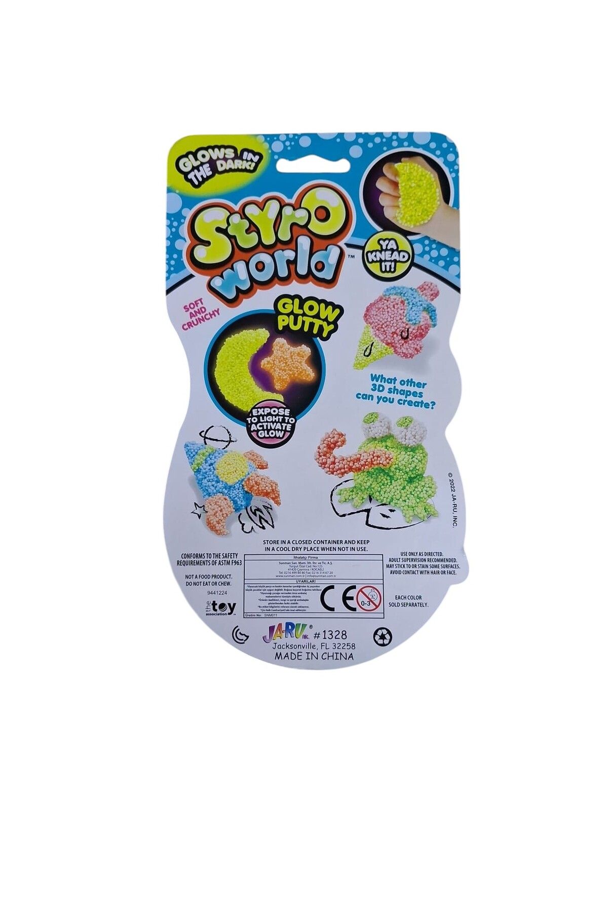 Sunman-I Chose I Bought Glow in the Dark Foam Ball 4 Styro World 3