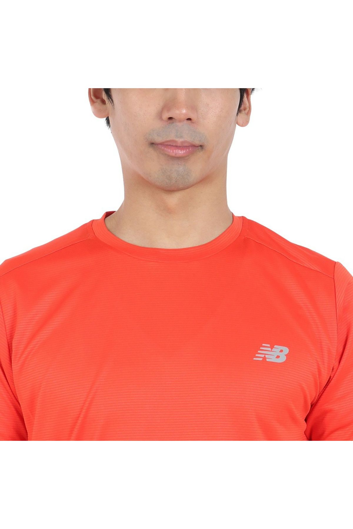 تی شرت ورزشی قرمز مردانه آقایان NEF اورجینال New Balance