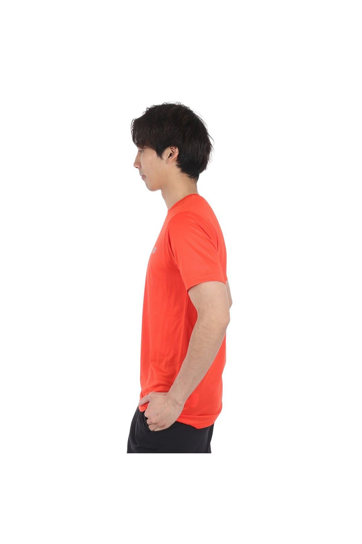 تی شرت ورزشی قرمز مردانه آقایان NEF اورجینال New Balance