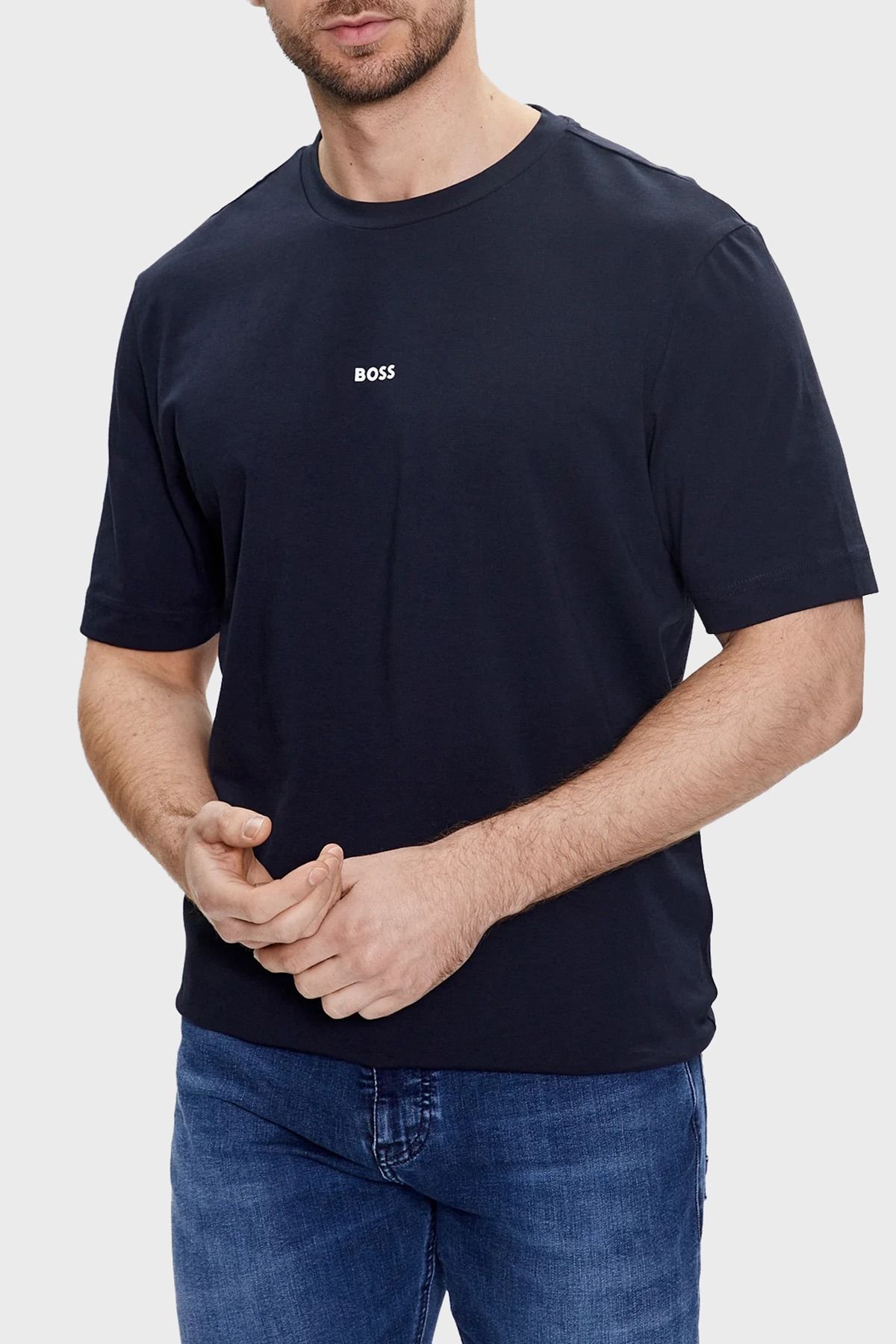 پیراهن بلوز دکمه دار مردانه T SHIRTS اورجینال Hugo Boss