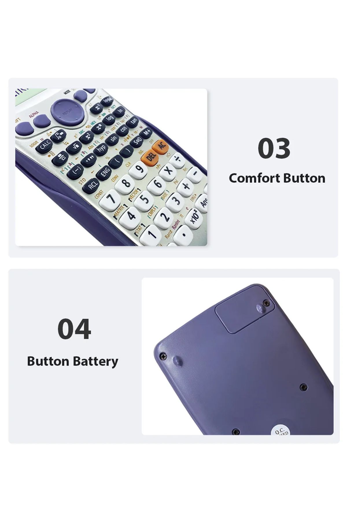 Choice-FX-991ES PLUS Calculator forFX-991ES-PLUS Original Scientific Calculator 417 Functions For High Scho 8