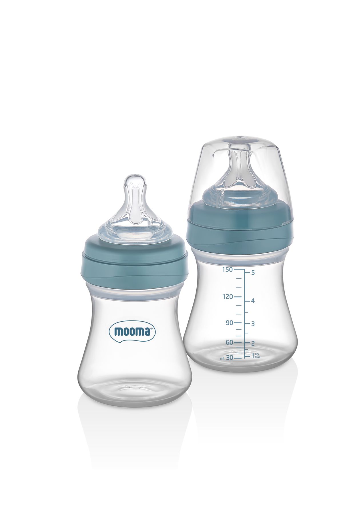 MOOMA Kindy Antikolik Pp Biberon 150 ml 18 Ay (HIZLI AKIŞ) - Bowl Blue