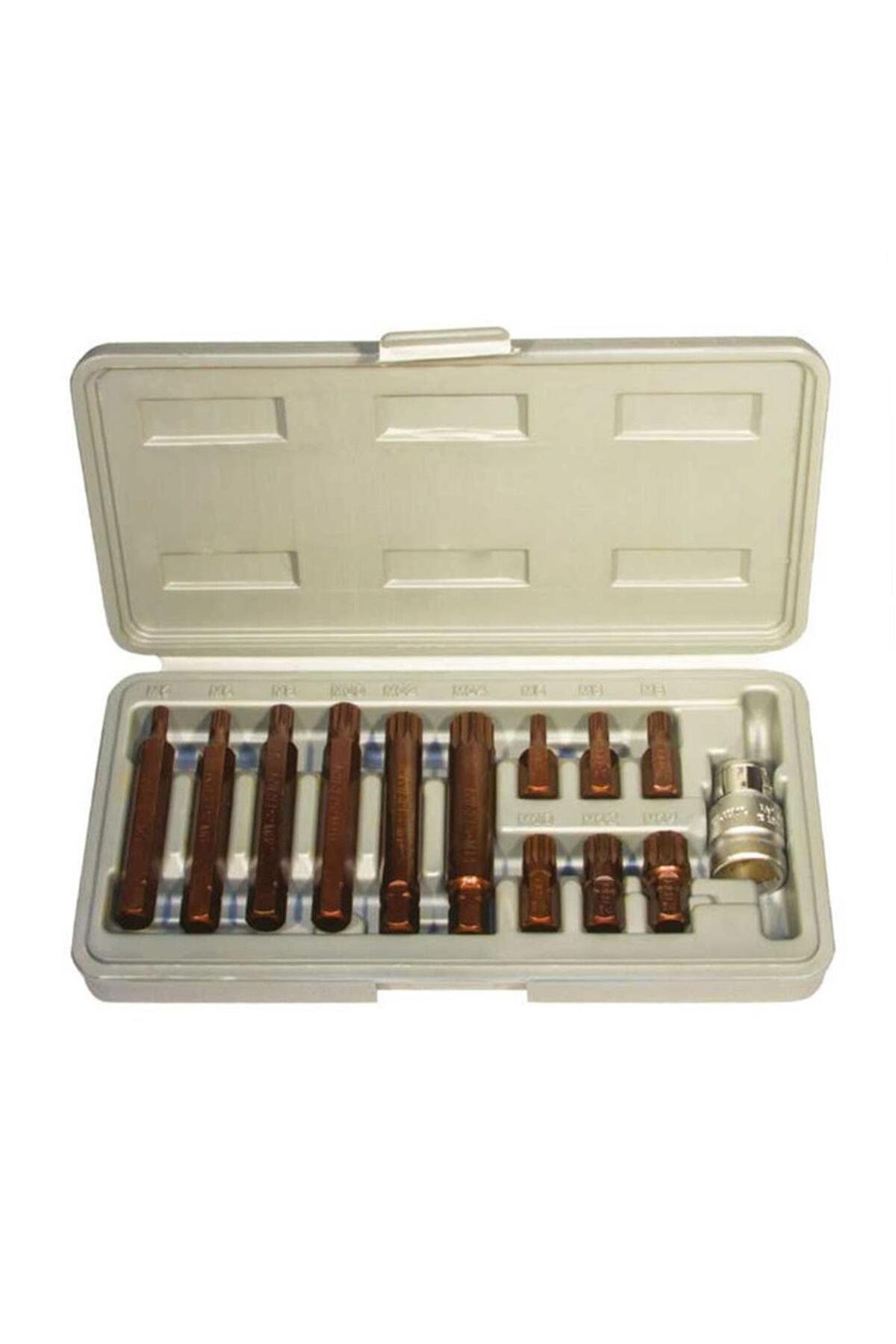 Rico Xzn 13 Parça Torx Kaplamalı Otomotiv Bits Set 12 Köşe