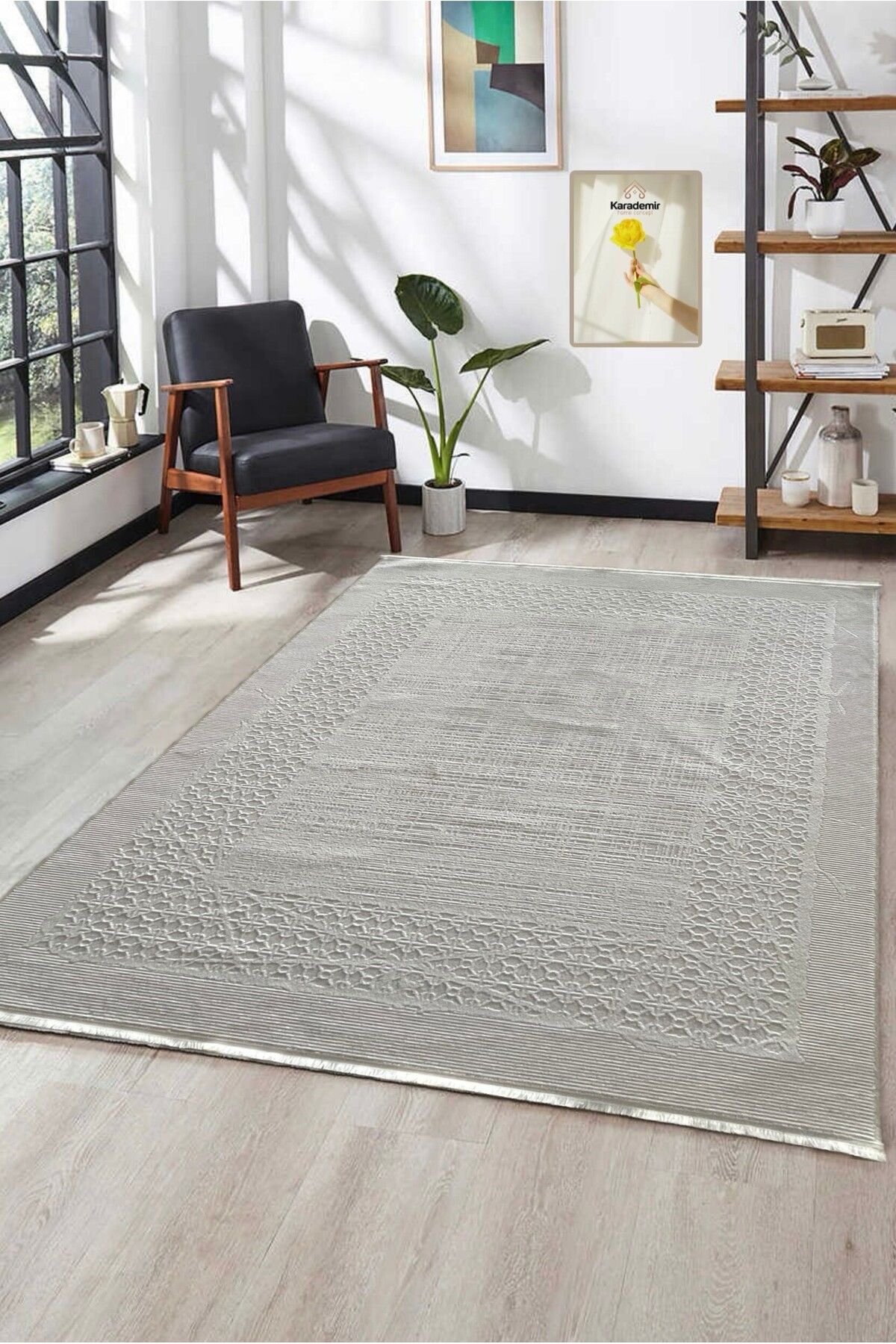 Merinos Vista 76589 - 060 Krem Salon Halısı