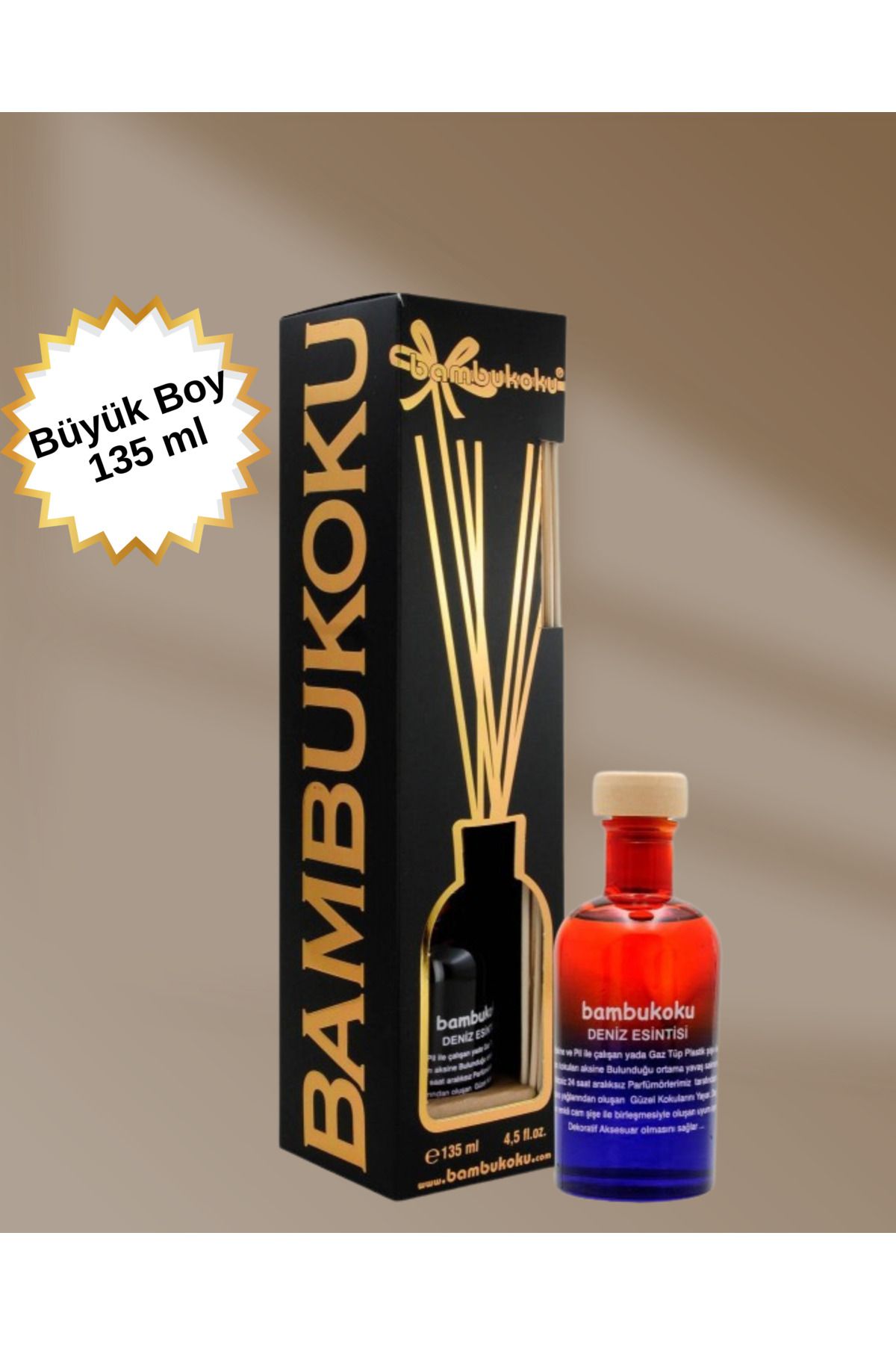 FU GLOWIS Büyük Boy 135 ml Oda Parfümü – Lüks Sunum | Özel Seri | Kare Şişe Tasarım | İstanbul
