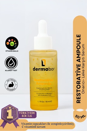 Dermabor C Vitamini Serum | Aydınlatıcı, Ton Eşitleyici (NİASİNAMİD HYRALURON...