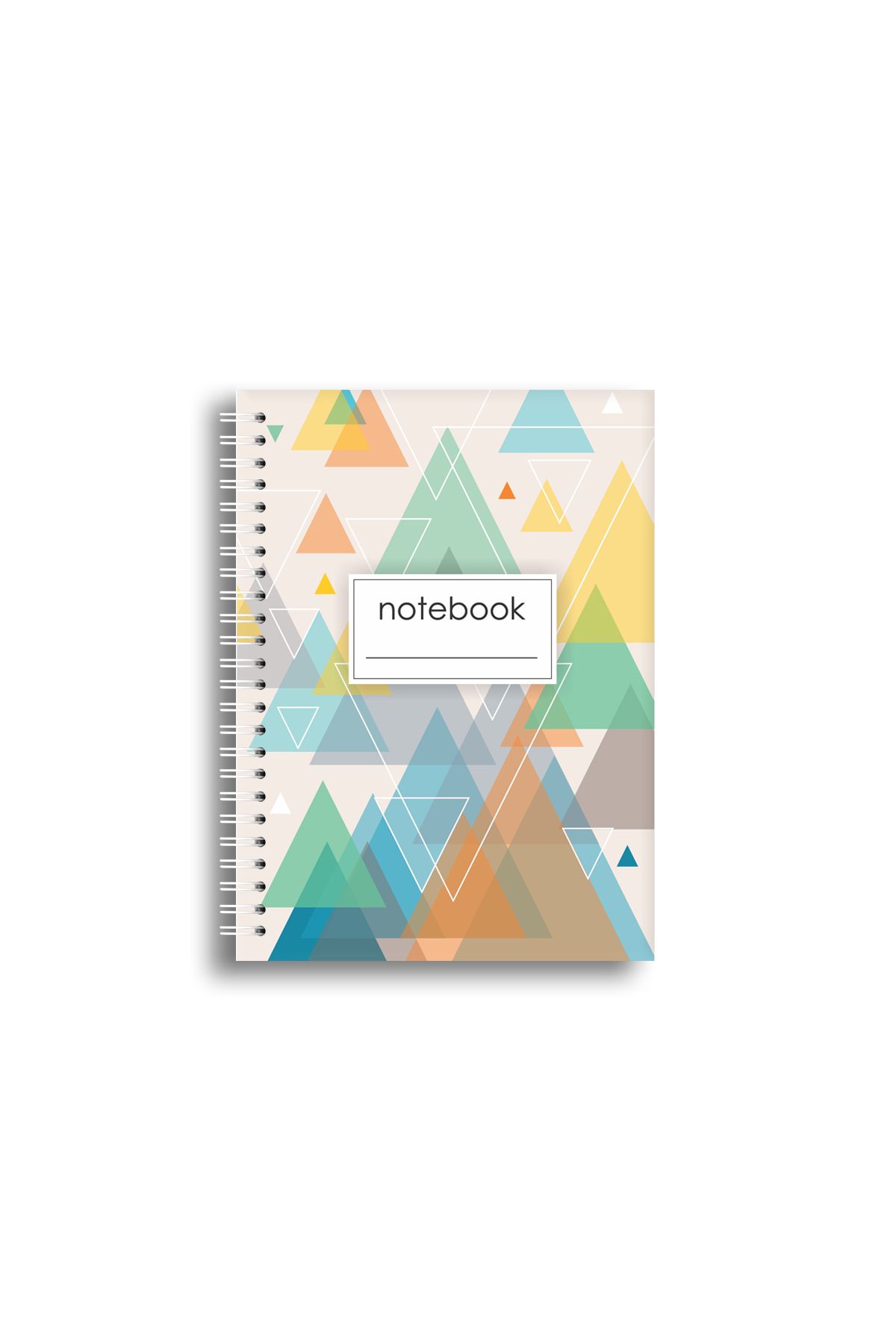 Arhi Design-Hardcover notebook A5, 140 spiral pages, Mathematics, 2 PCS/SET 5