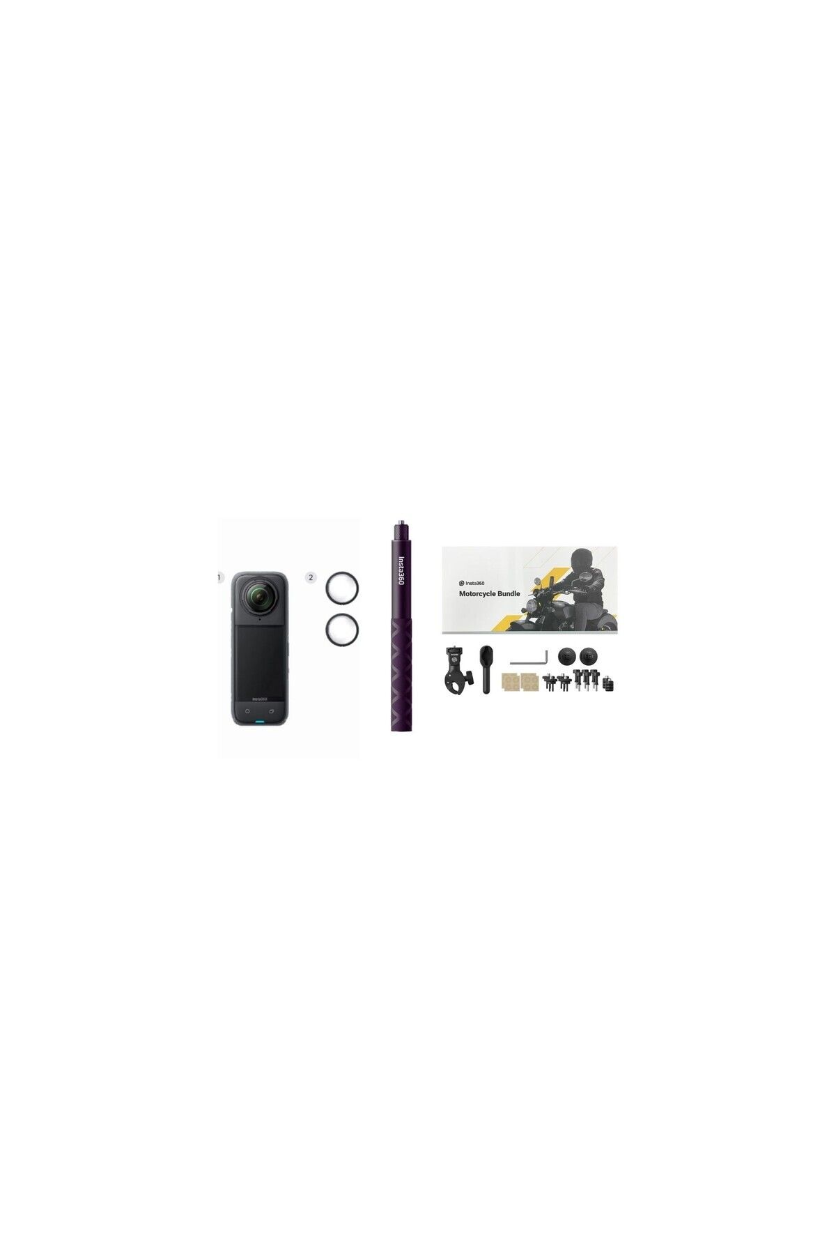 Insta360 X4 Motorcycle ve stick Kit