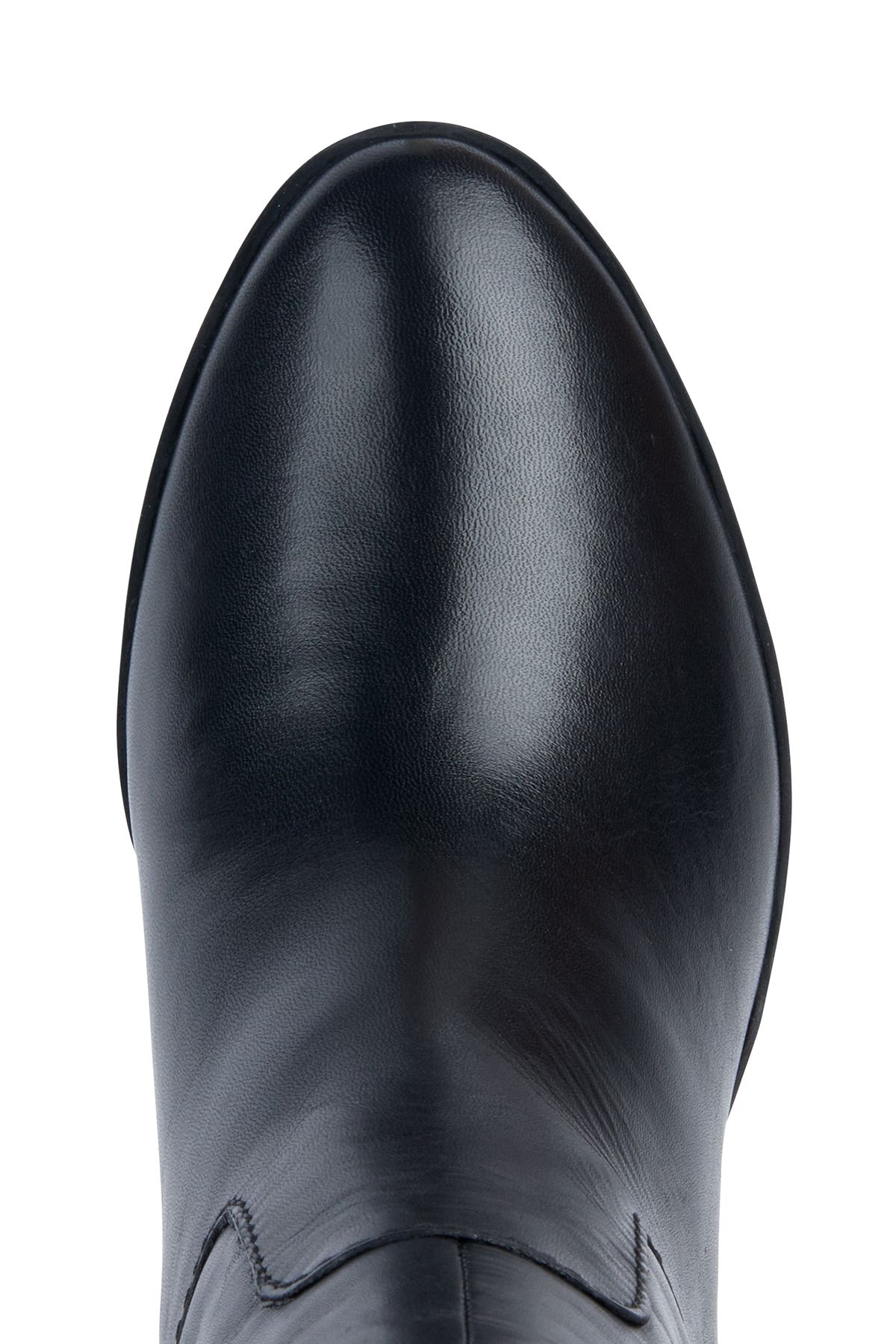 چکمه مشکی زنانه چرمی HEAD اورجینال Geox