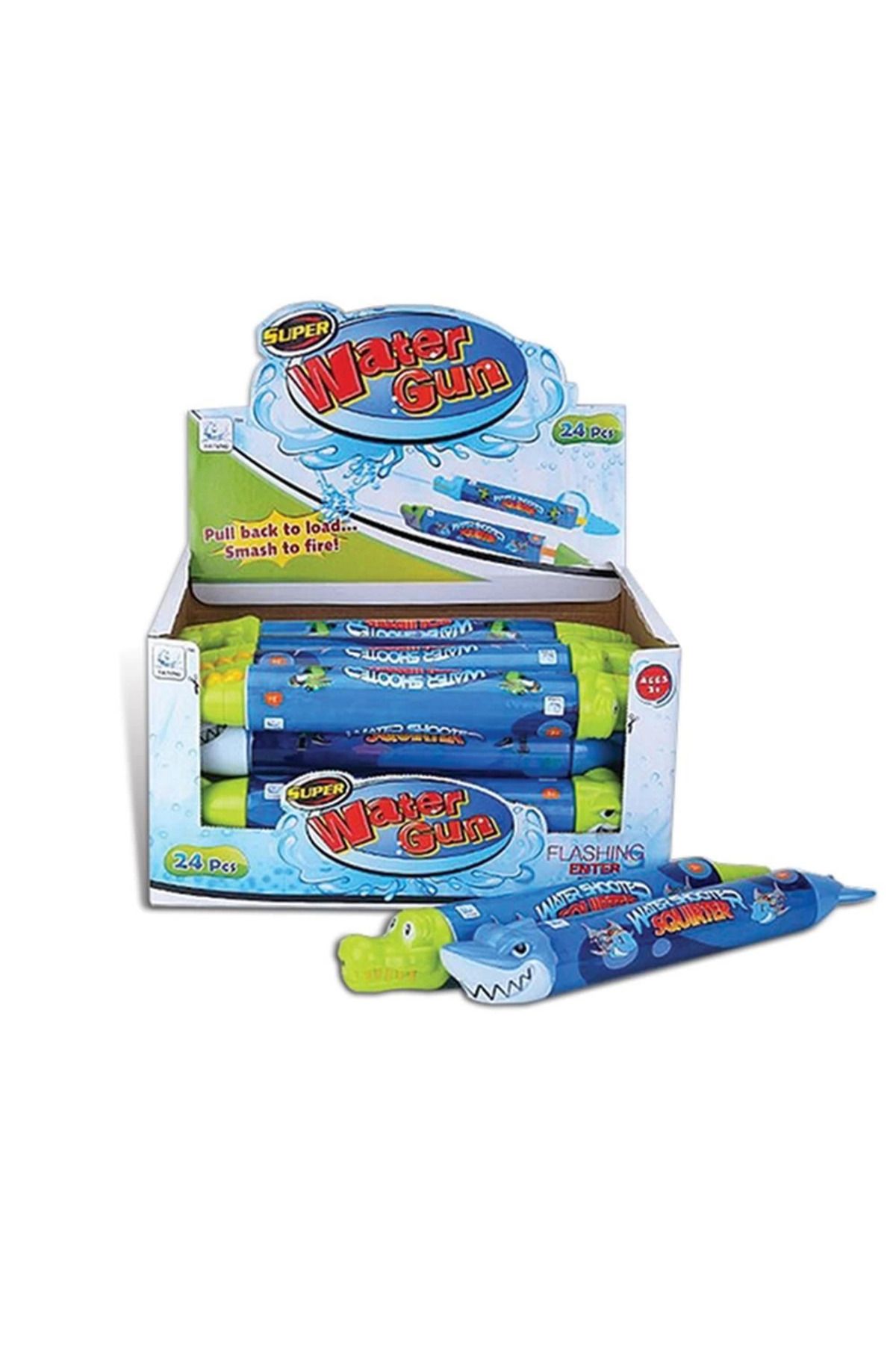 yusuftex YT636A Timsah & Köpek Balığı Su Pompası Havuz Plaj Oyuncağı 85982 - 1 Adet Fiyatıdır