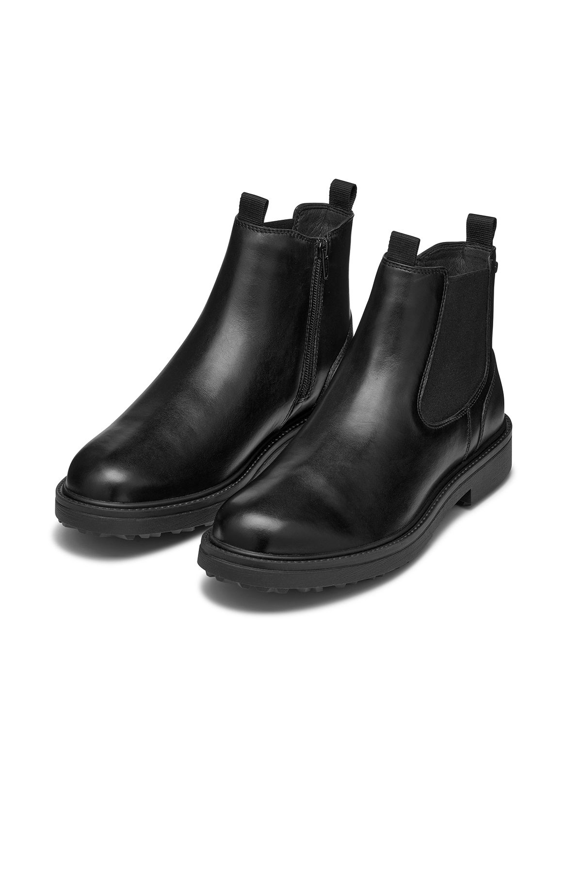 چکمه و بوت مردانه چرم سیاه سفید LAGORAI ABX پوتین CASUAL U46HQB00043C9999999 Geox