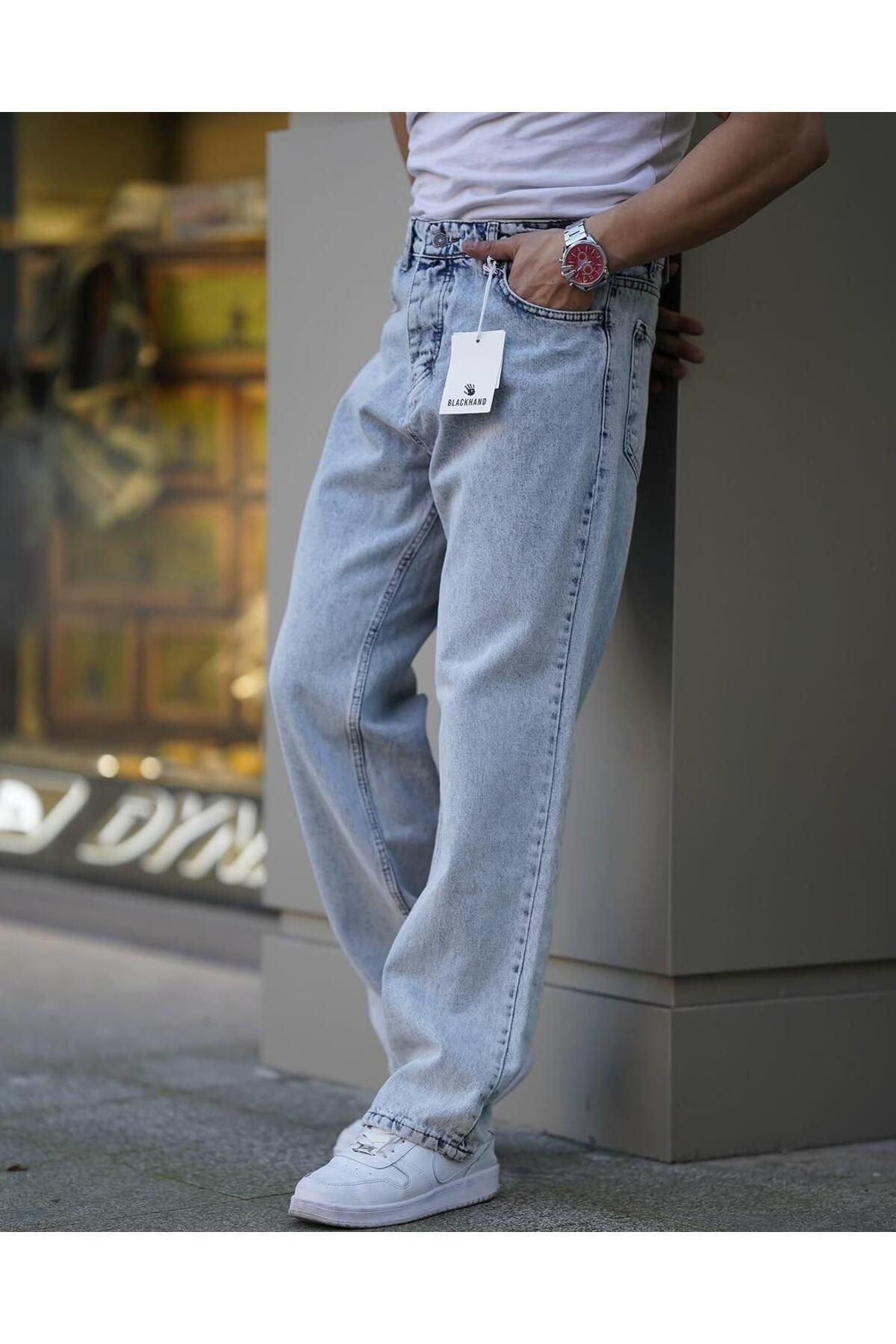 MAVİ BAGGY PANTOLON