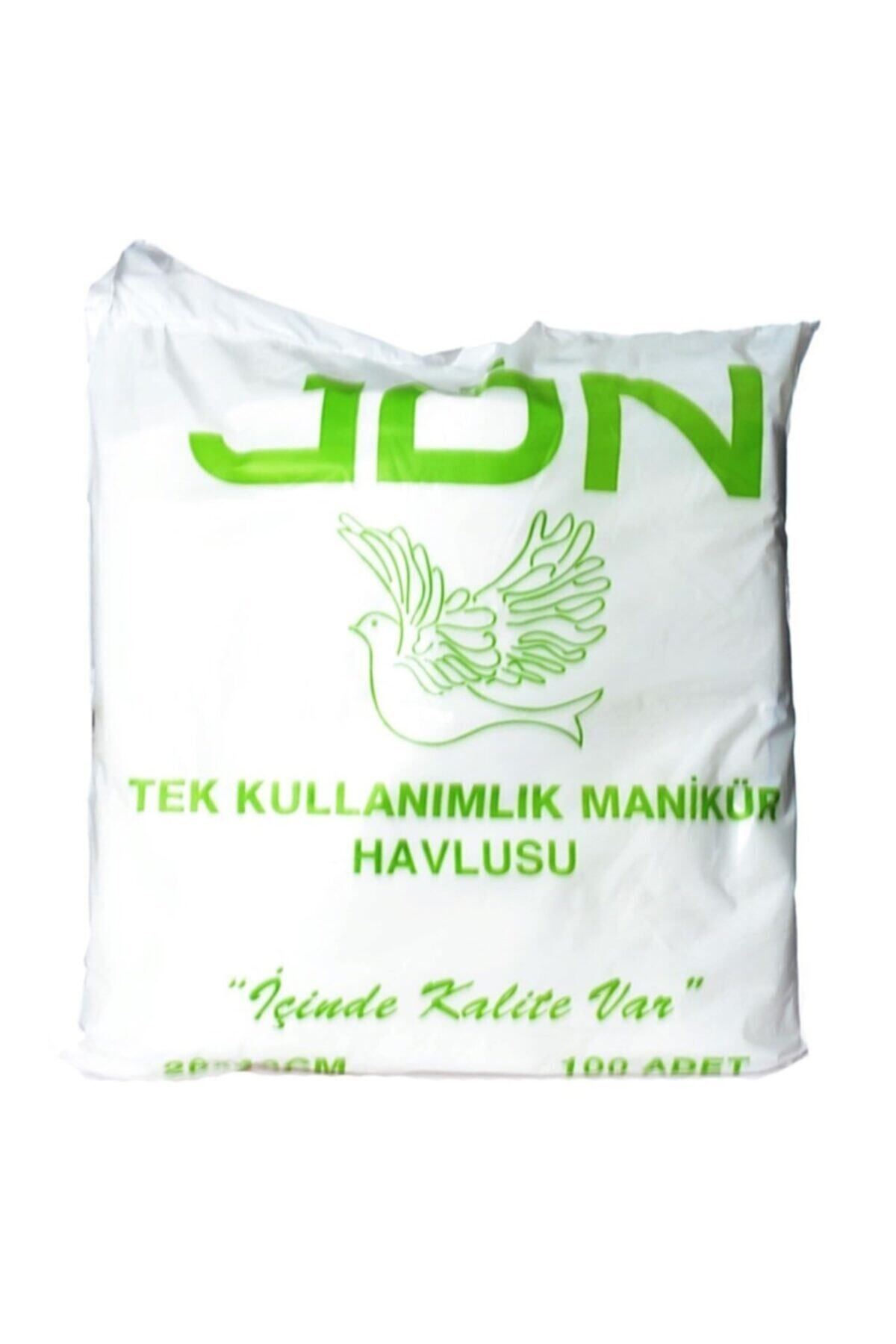 Jon Manikür Havlusu 100'lü 25x40cm Petek Dokuludur