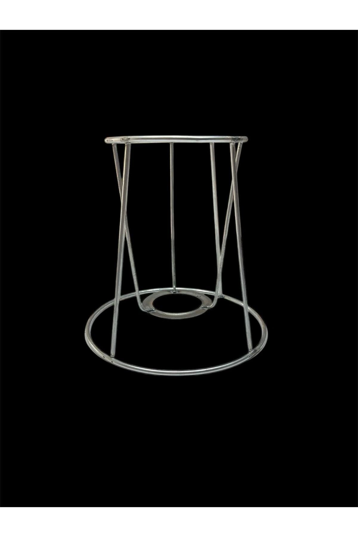 CONANA Aplik Başlık Iskelet Teli 3mm Paslanmaz Galvaniz Metal (15 CM)
