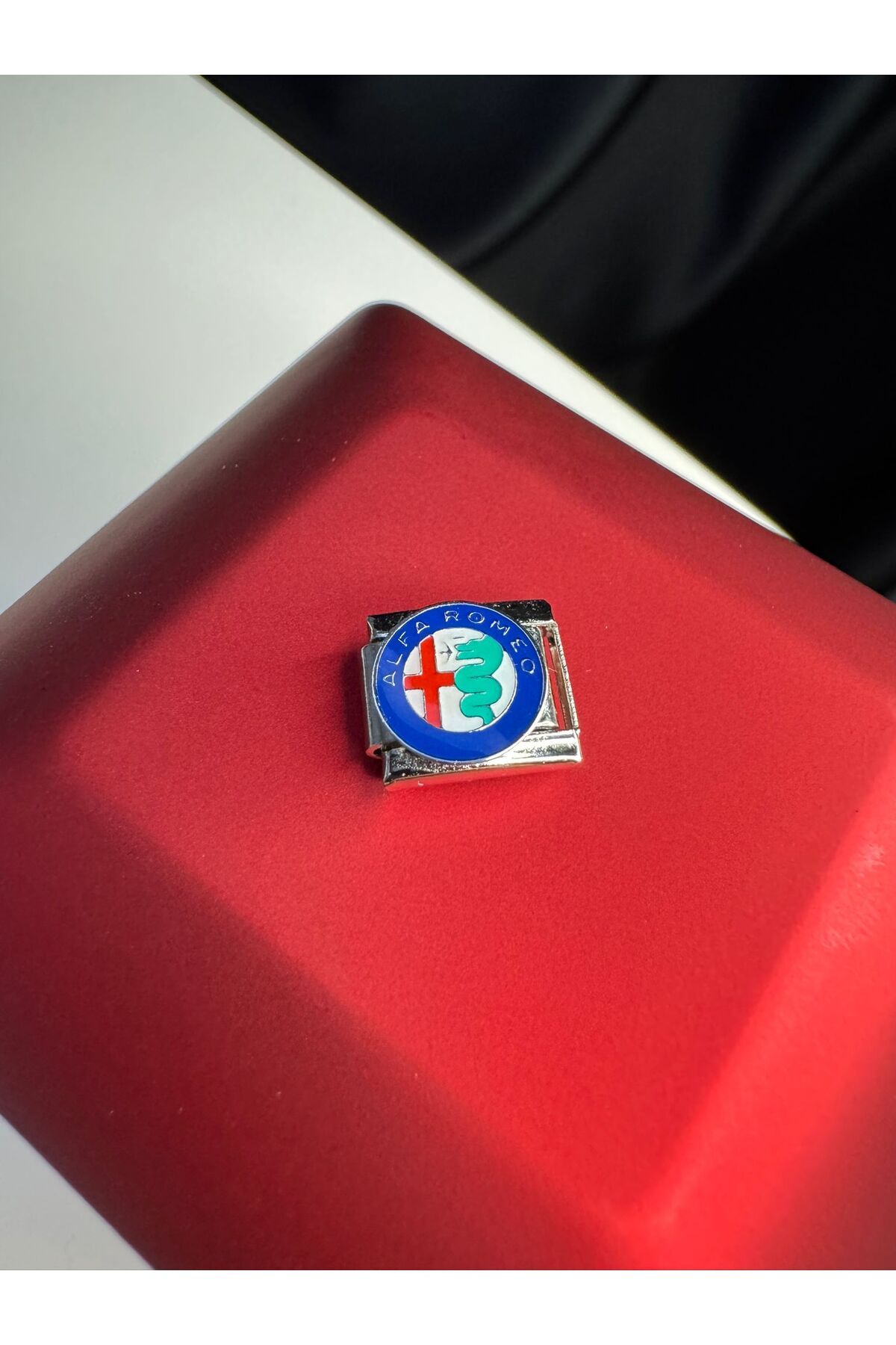 vogutima Erkek Kadın Çelik Bileklik - Italyan Charm Bileklik Araba Logoları - 1 Adettir