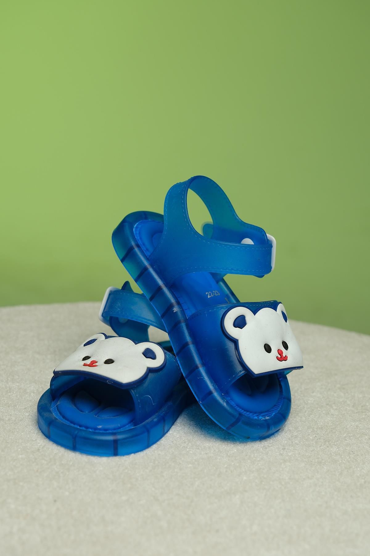 Oksit-Unisex Children's Sandals - Eva Lighted, Non-Slip Sole Figured Slippers 2
