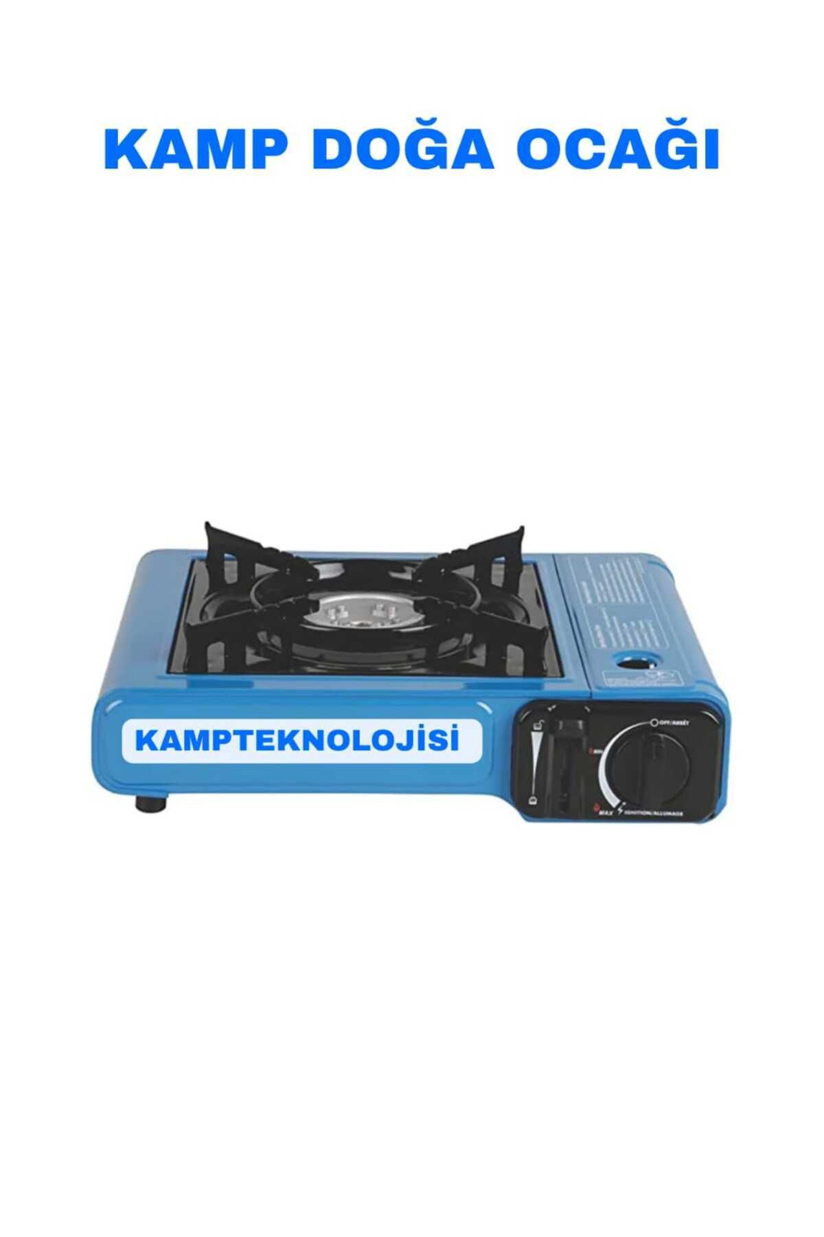 camp one Profesyonel Kamp Doğa Piknik Gaz Ocağı Portatif Taşınabilir Ocak Taşıma Çantası Hediye