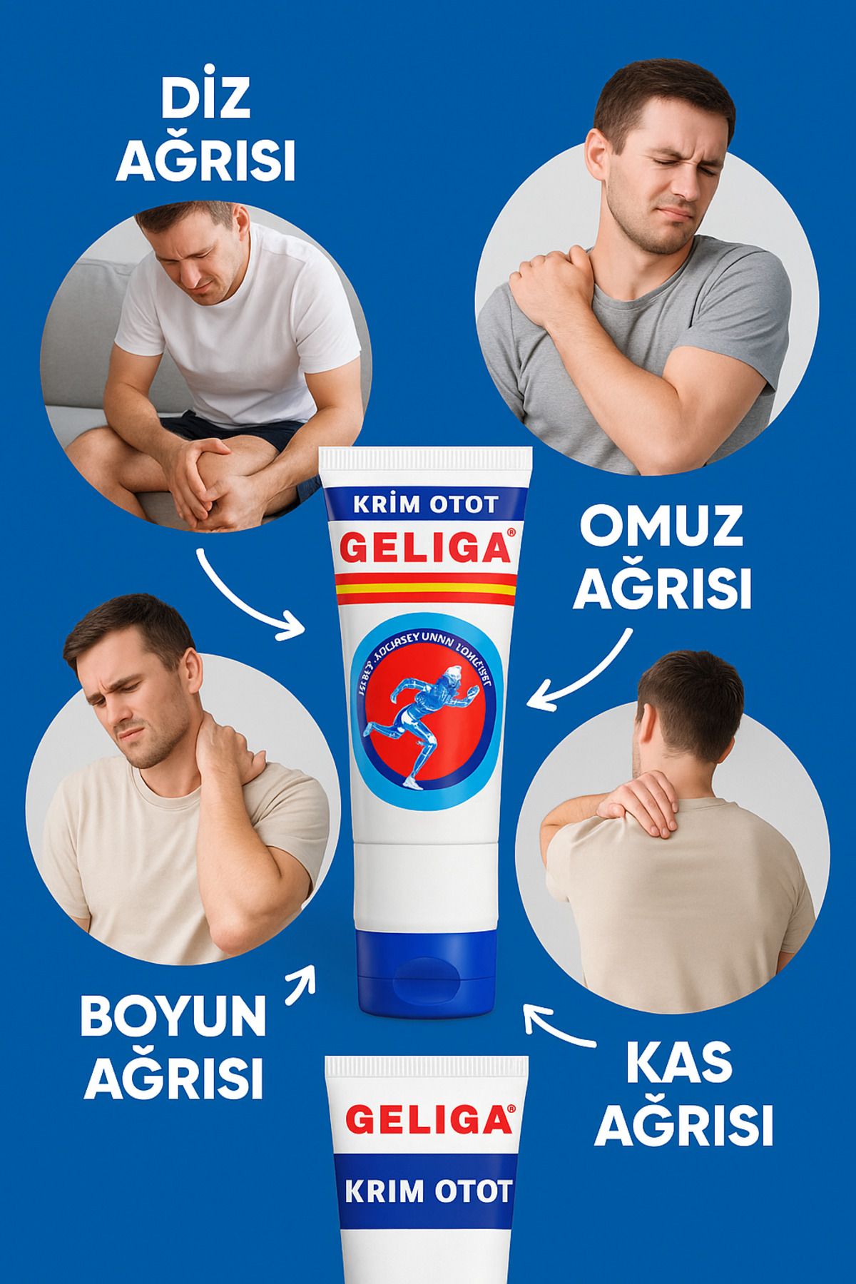 GELIGA-Muscle Cream 30g – Pain Relief Cream 3