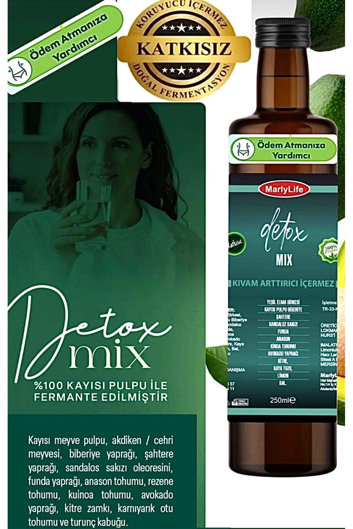 MARLYLİFE MOMORDİCA DetoxMix - 250 ml