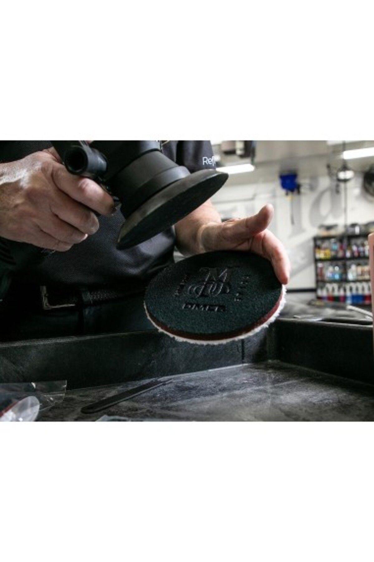 Meguiars-Meguiar's Set of 2 abrasive polishing pads with microfibers of 152.4 MM 5