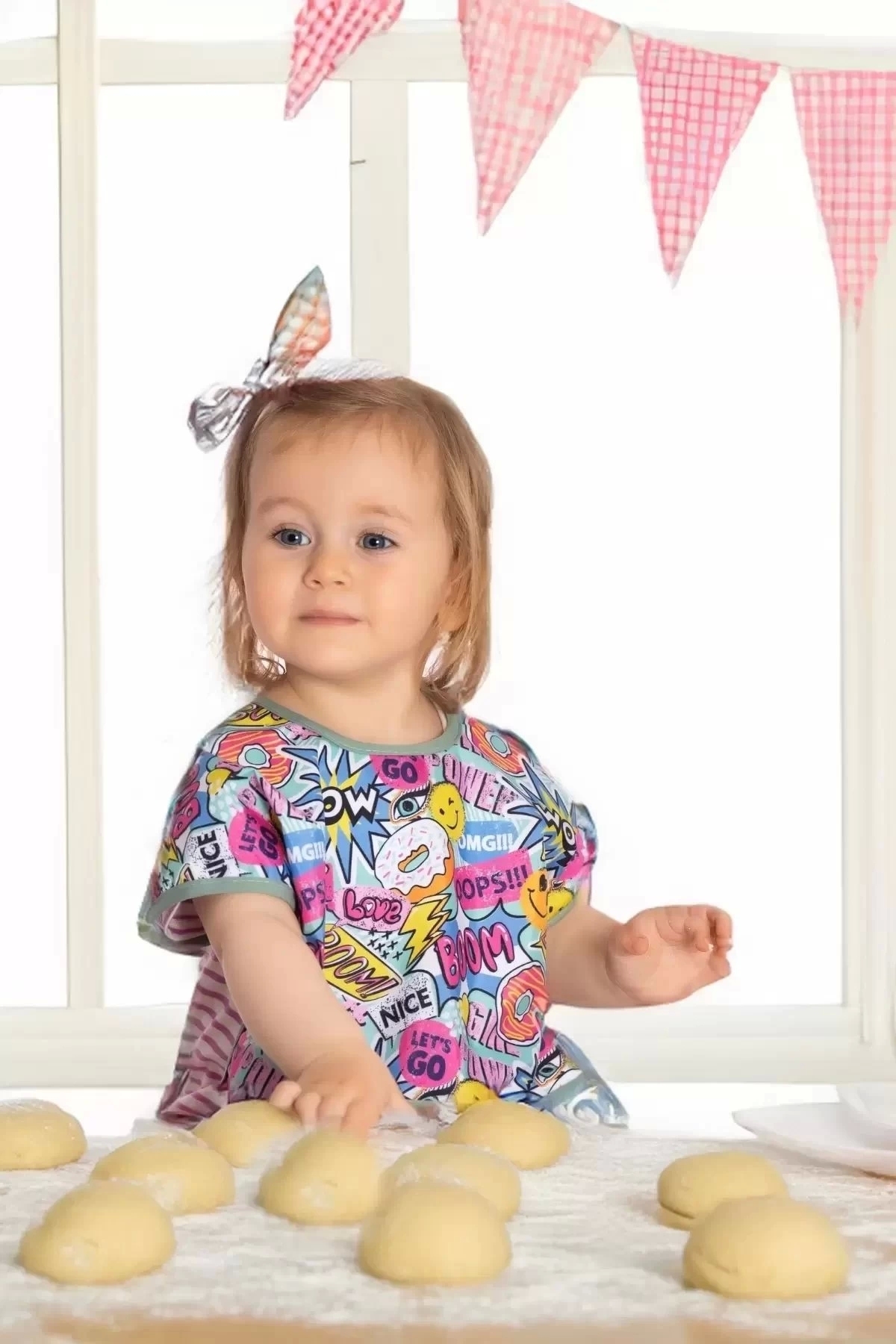 Genel Markalar Boom Kolsuz Sıvı Geçirmez Aktivite Ve Mama Önlüğü 6-24 Ay fotoğrafı 4 (önizleme)