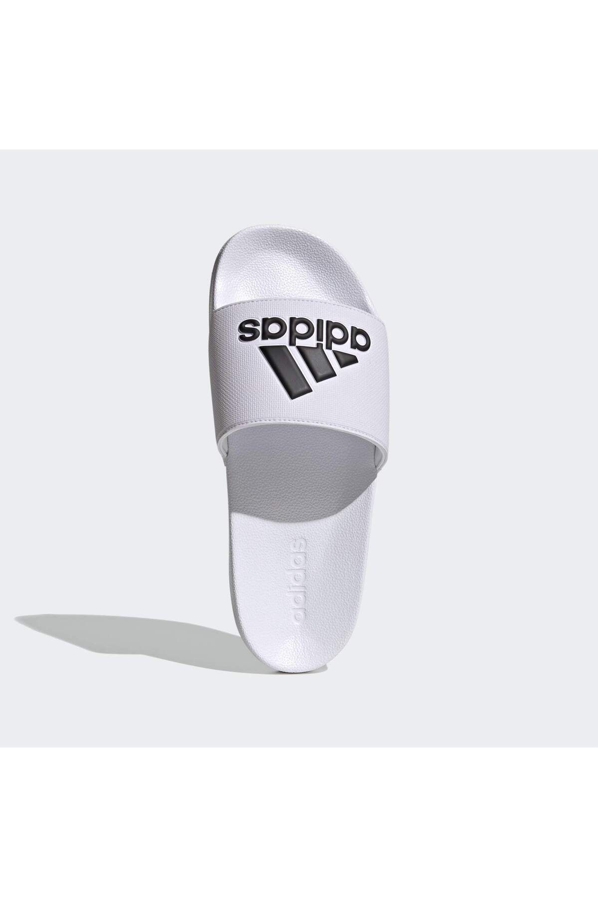 دمپایی ورزشی سفید مردانه و زنانه دوش آدیلت اورجینال adidas