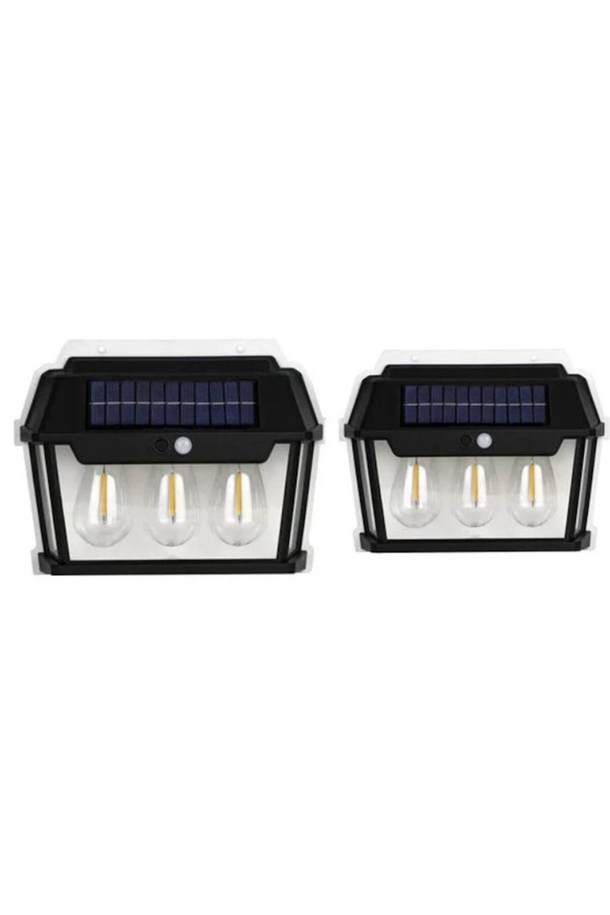 OEM-Lampă solară LED pentru exterior 38W cu 3 becuri 1