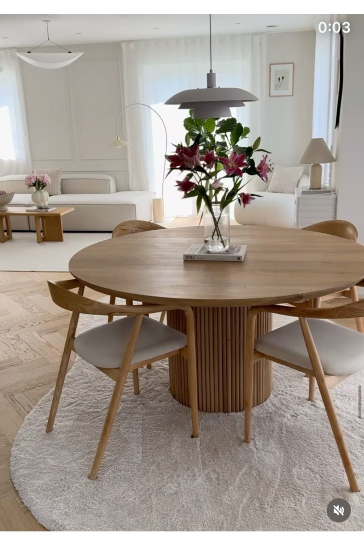 MCNdesign Aac Yuvarlak Fıçı Masa 3300