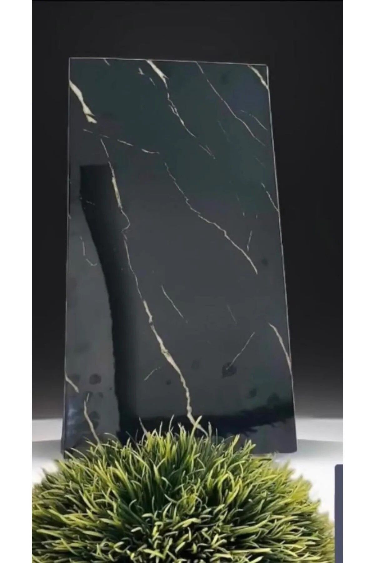30x60 Kendinden Yapışkanlı Mermer Fayans Görünümlü Mutfak Banyo Wc Yer Duvar PVC Köpük Panel
