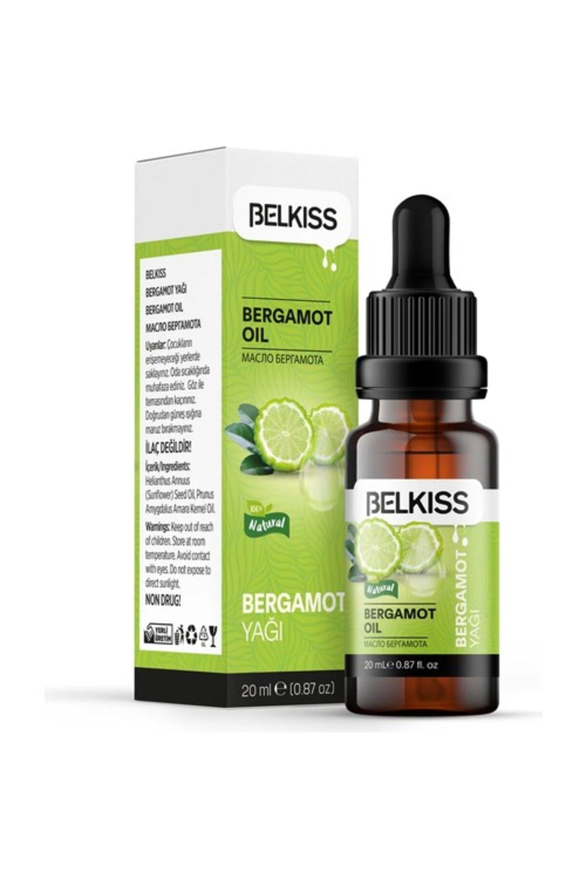 ALVİT Belkıss Bergamot Yağı 20 Ml