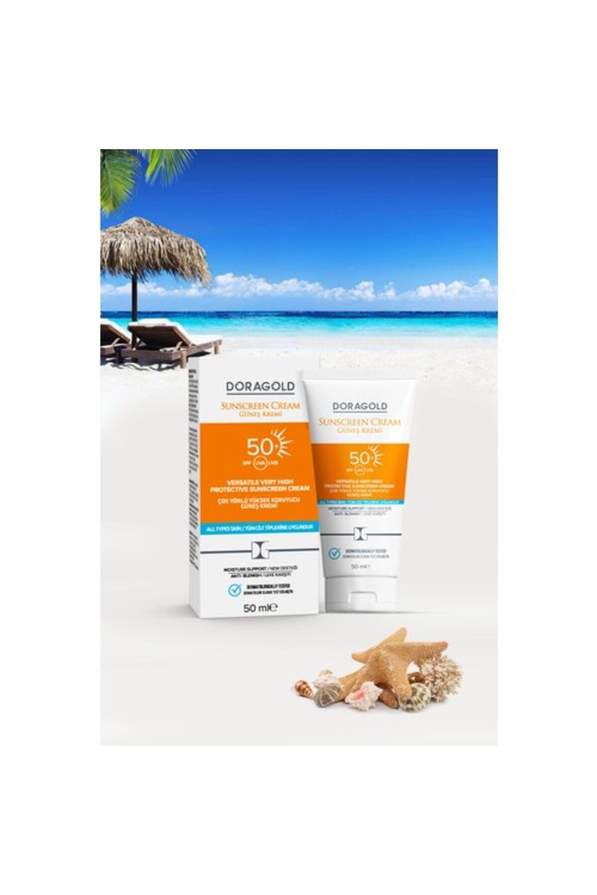 Doragold Gunes Kremı Spf 50 50ml