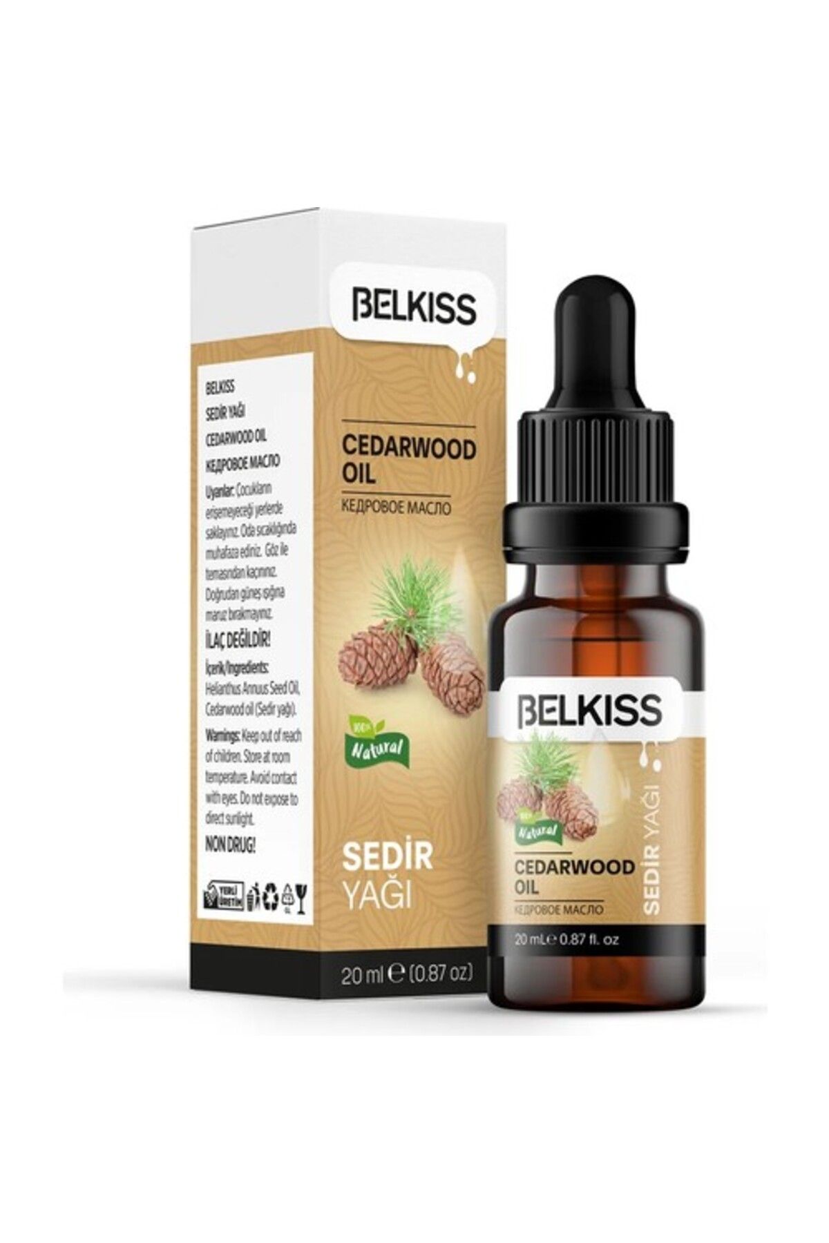 ALVİT Belkıss Sedir Yağı 20 Ml