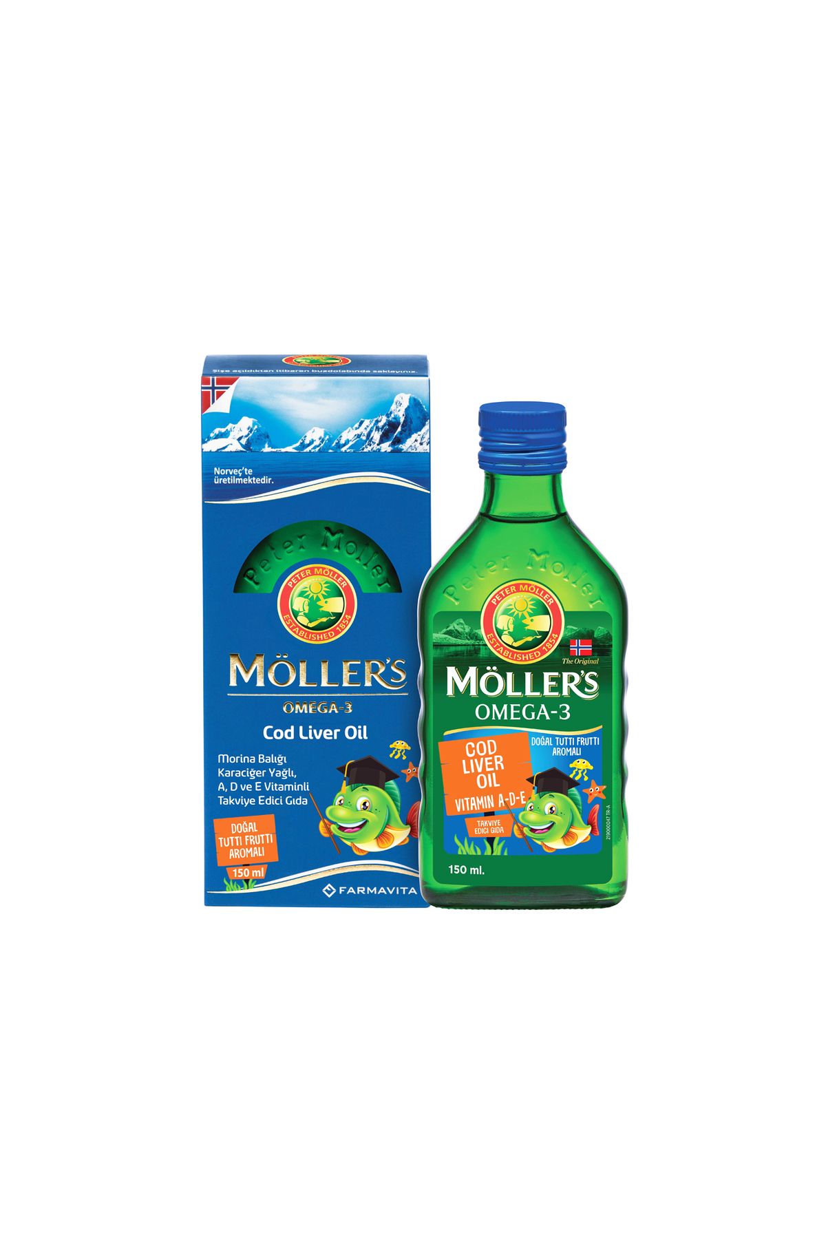 Molien Moller'S Omega 3 150 Ml Tuttı Fruttı