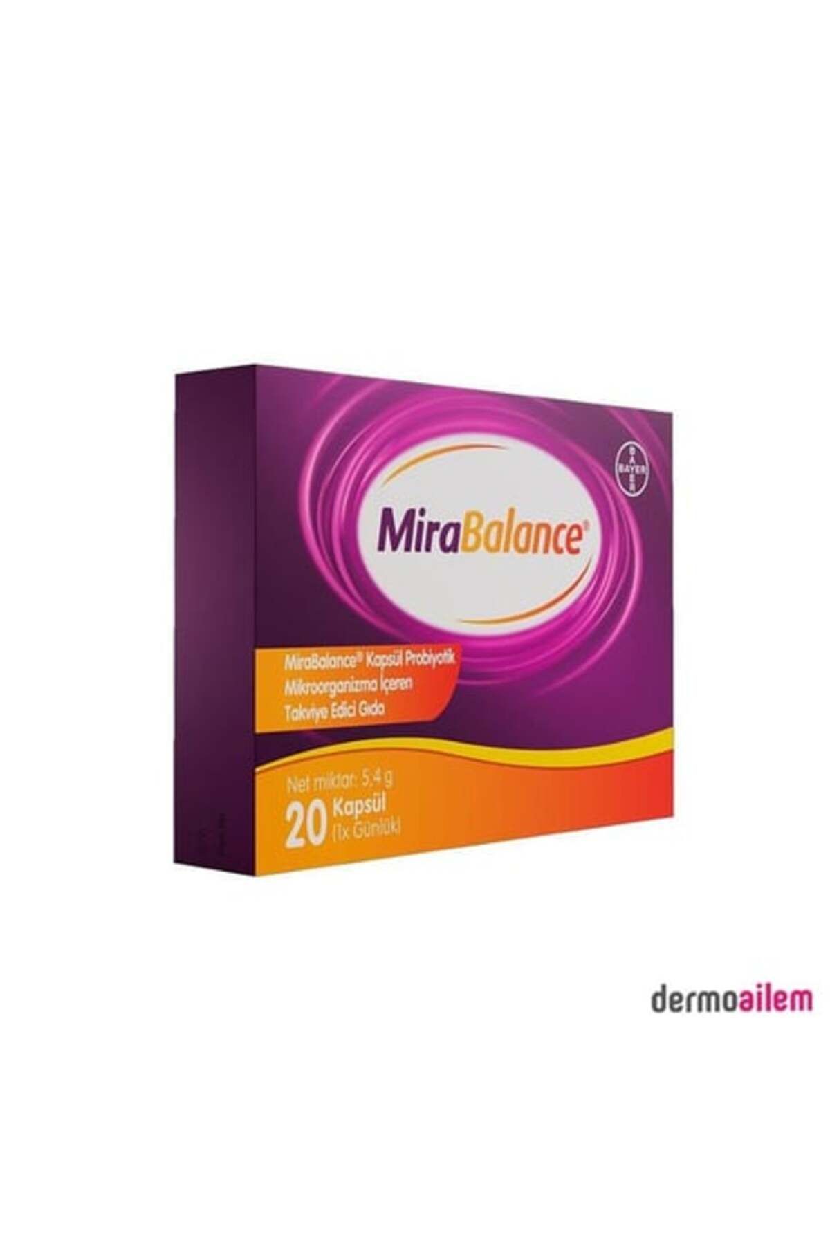Bayer Mırabalance 20 Kapsul