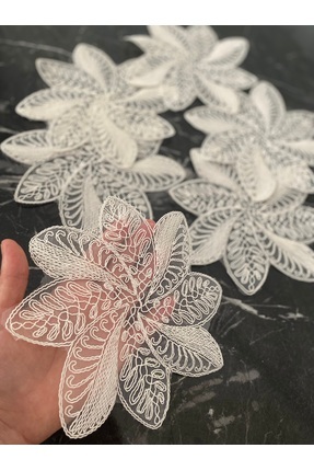 BÜŞRA Tül Kahve Yanı Sunum Pecete 6 Lı