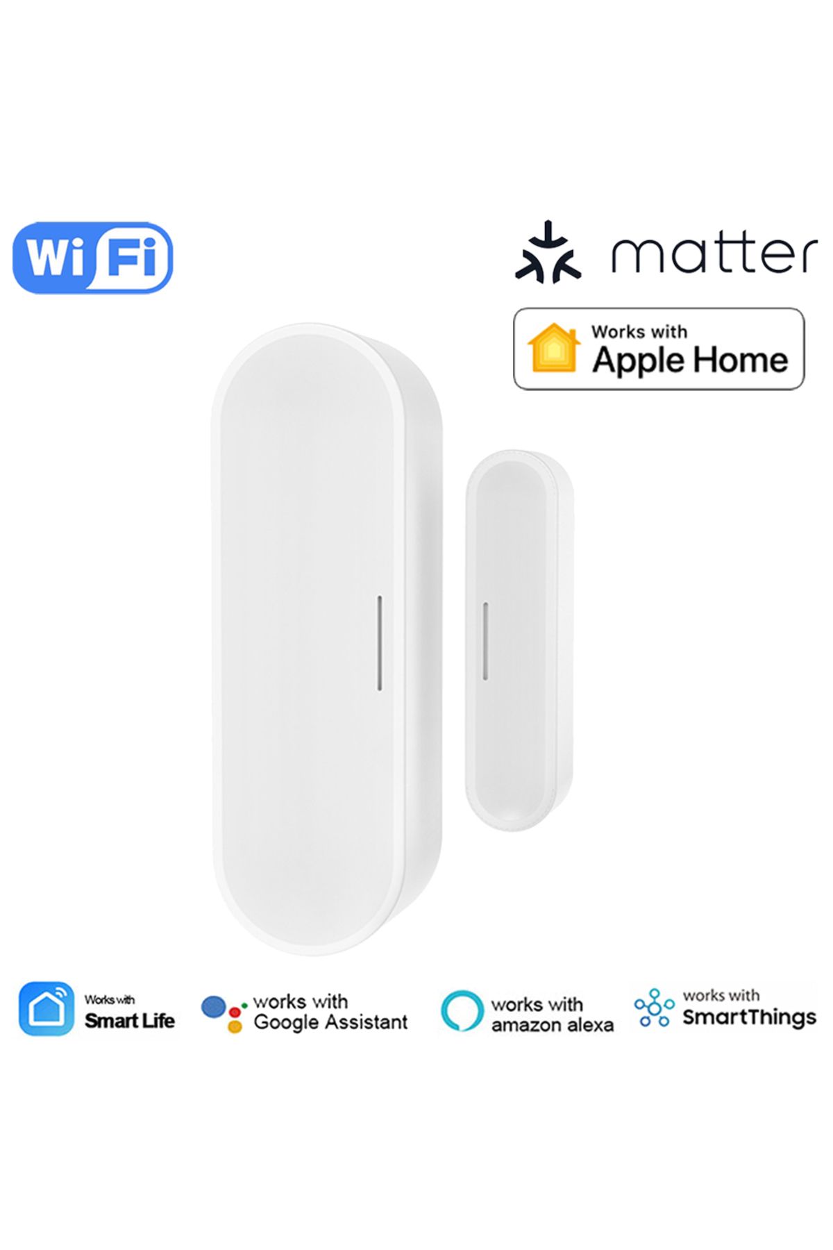 Choice-Tuya Matter Thread Door Window Sensor USB Powered Smart Home Wireless Detector Work With HomeKit ... 1