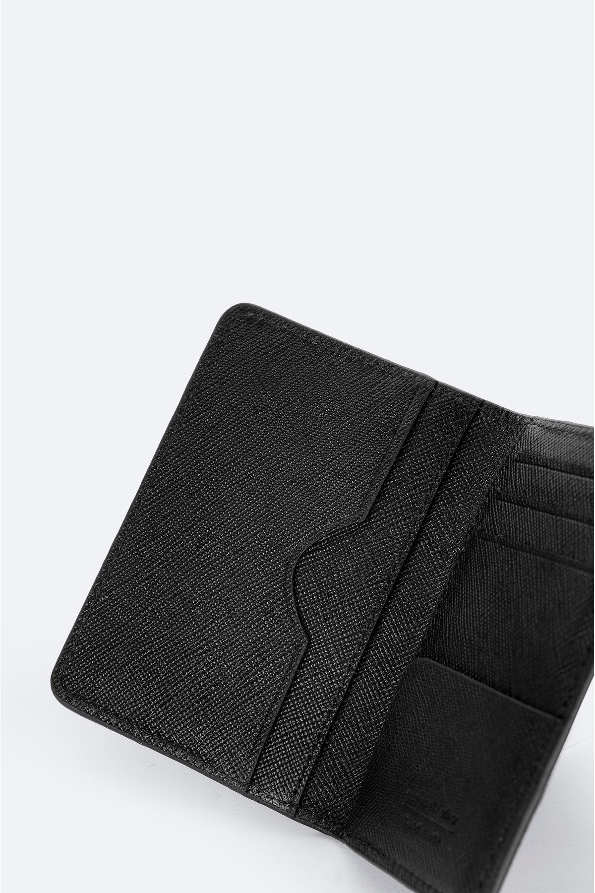 کیف پول مشکی مردانه هدیه جعبه چرمی 100 ٪ مجموعه حقوقی Avva
