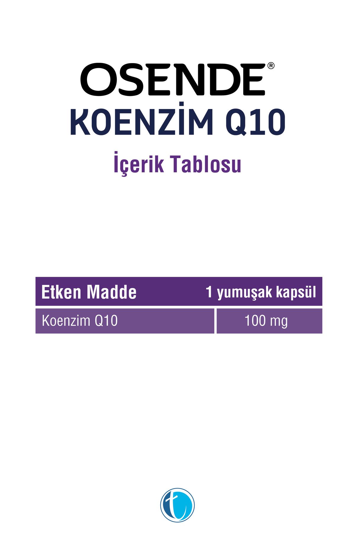 Osende-Coenzyme Q10 Ubikinon 30 Soft Capsules 2