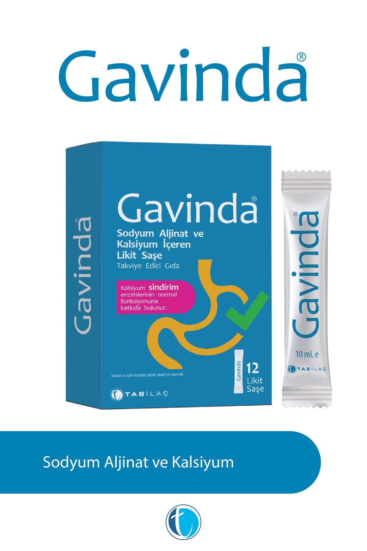 gavinda 12 Likit Saşe Sodyum Alijinat