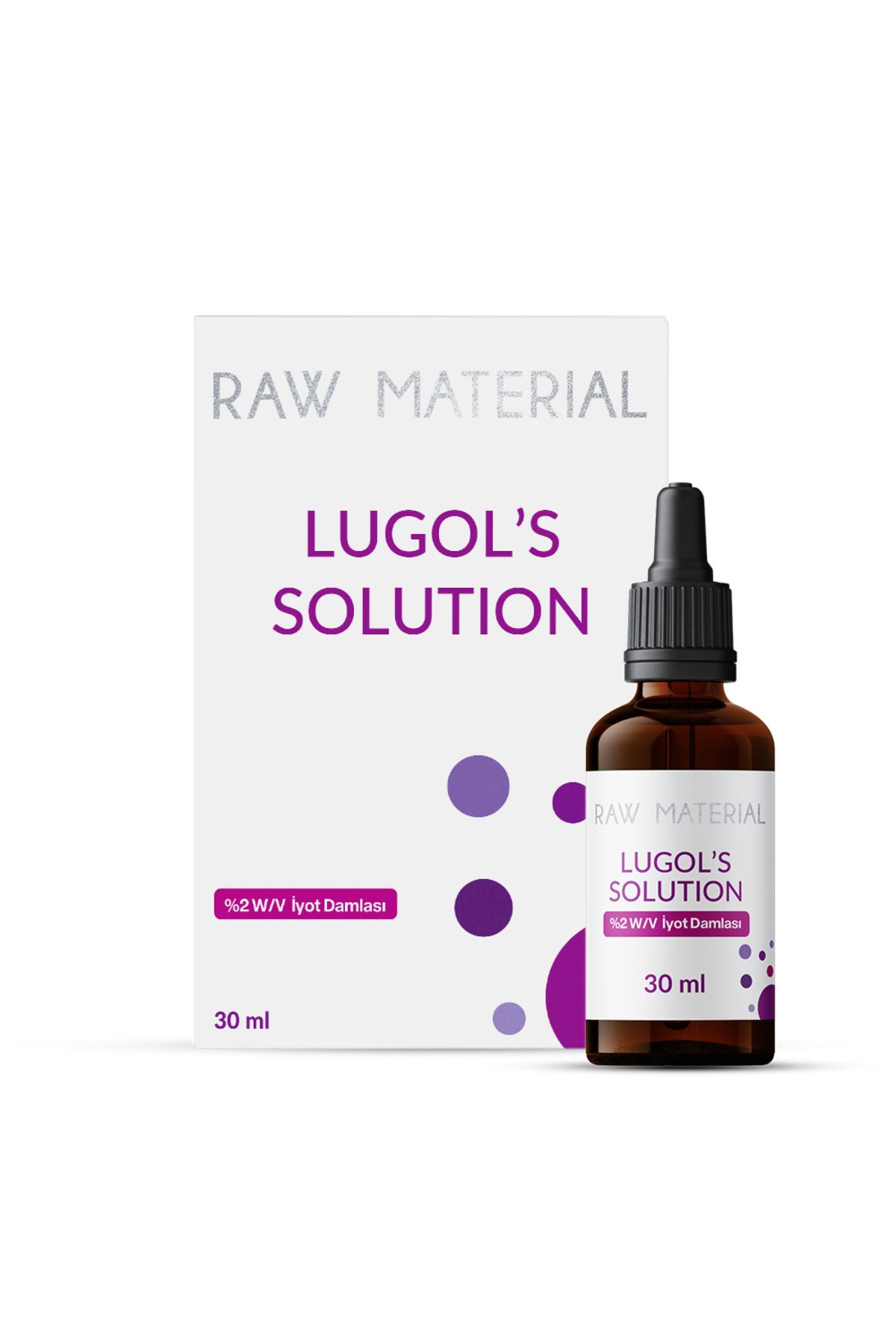 MORE THAN-Raw Material Lugol's Solution Iod 2% Drops 30 ml 8