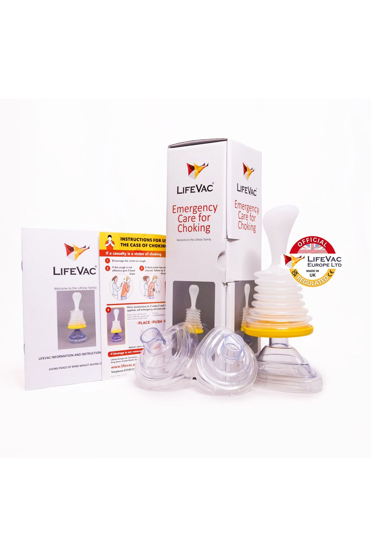 LifeVac Boğulma Önleyici Heimlich Cihazı