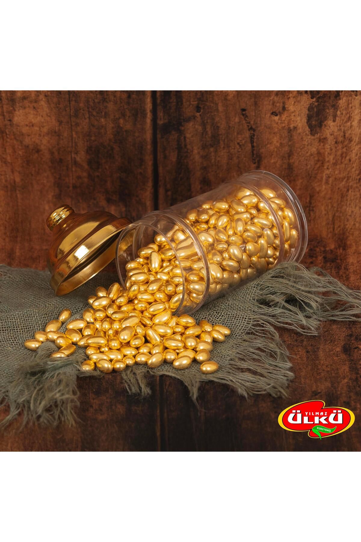 ÜLKÜ KURUYEMİŞ GOLD BADEMLİ DRAJE 1KG