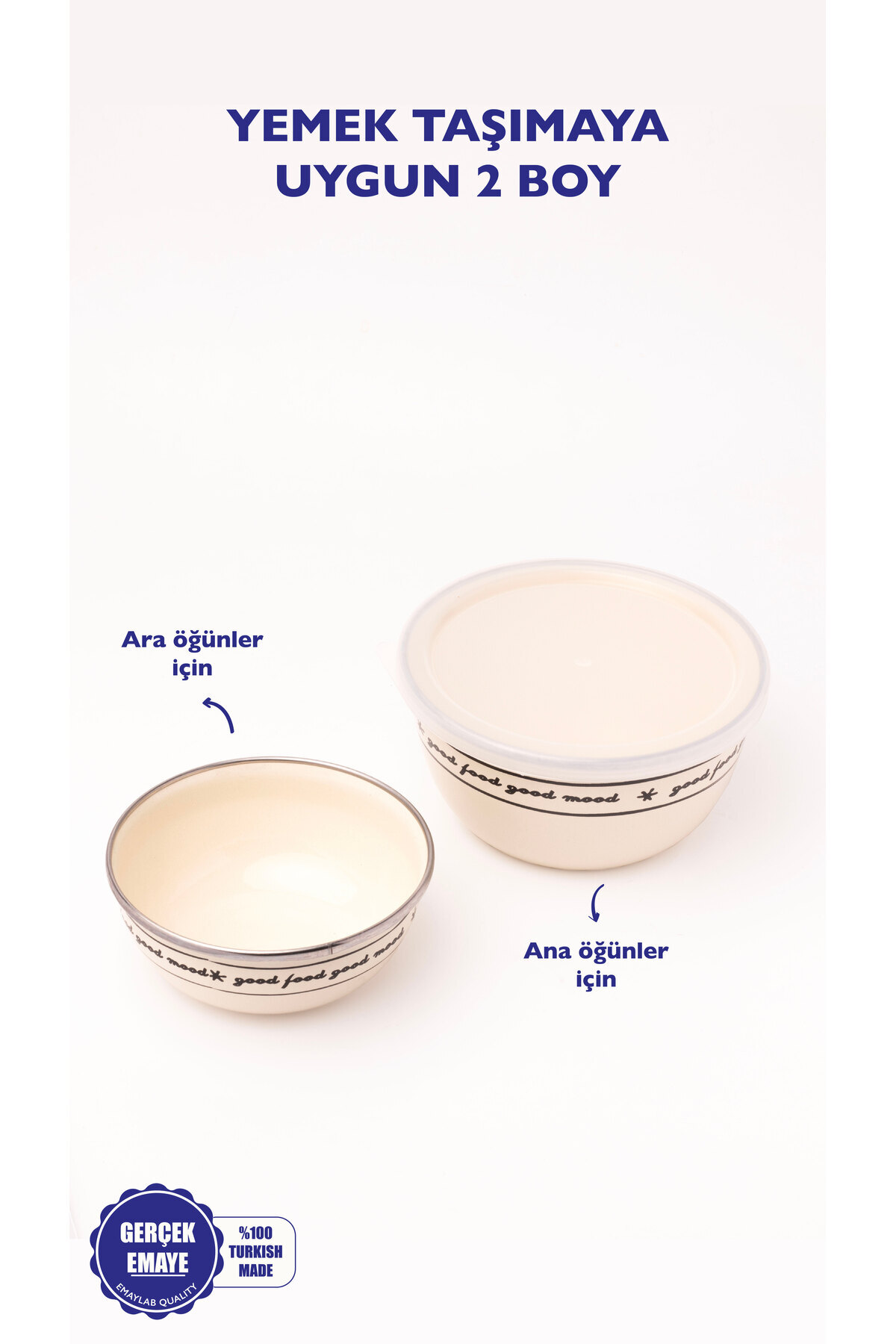 EMAYlab-Mood 12-14 cm Bowl Set - Suitable for Use in Stoves and Food Transportation 2