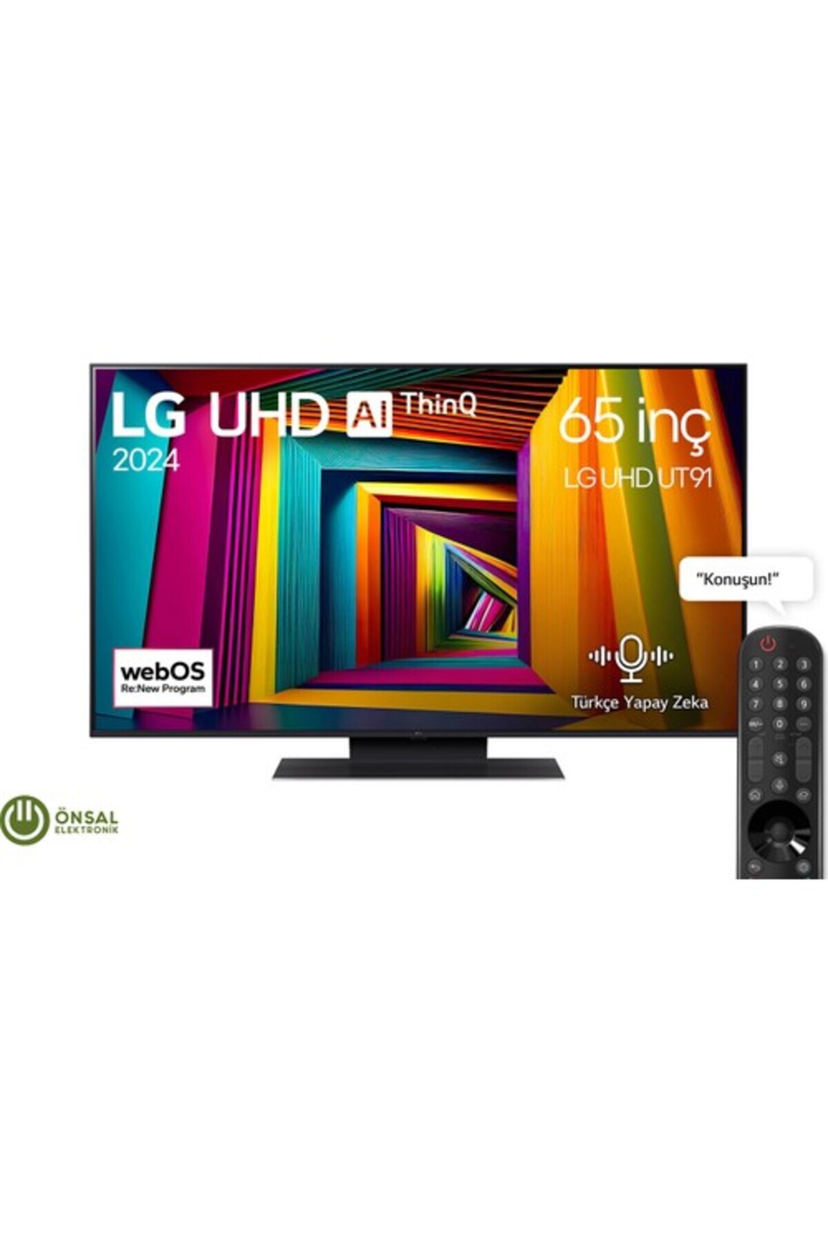 LG Uhd Ut91 65 Inç 4k Smart Tv Aı Sihirli Kumanda Hdr10 Webos24