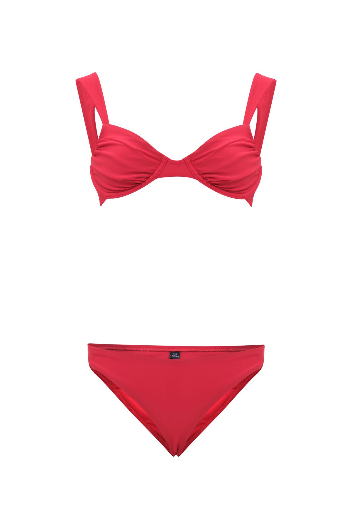 eva clothing Kadın Kırmızı Bikini Takımı