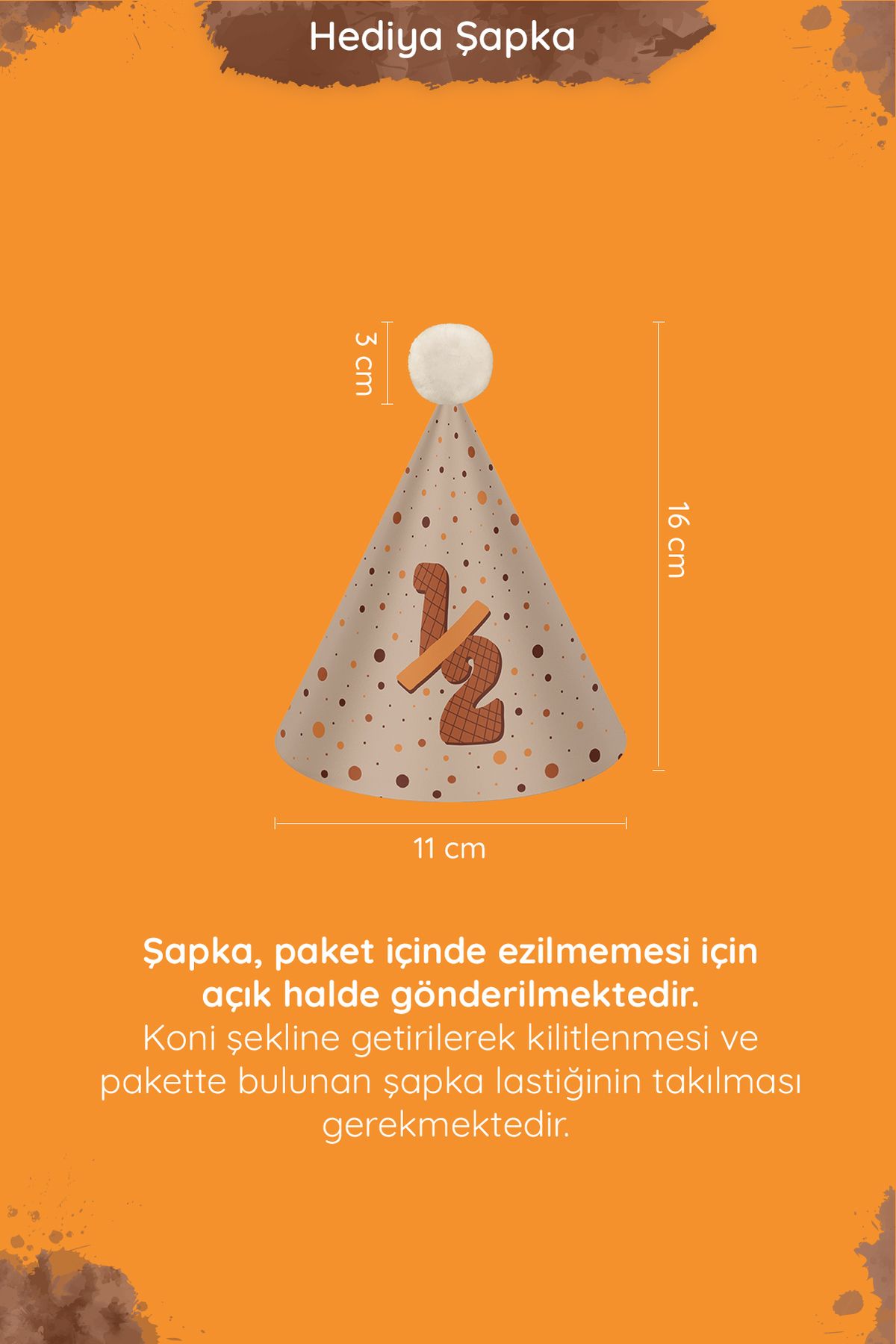 Hey Parti-Σετ πάρτι γενεθλίων Bohemian Half Age Party 6 μηνών - Tiny 5