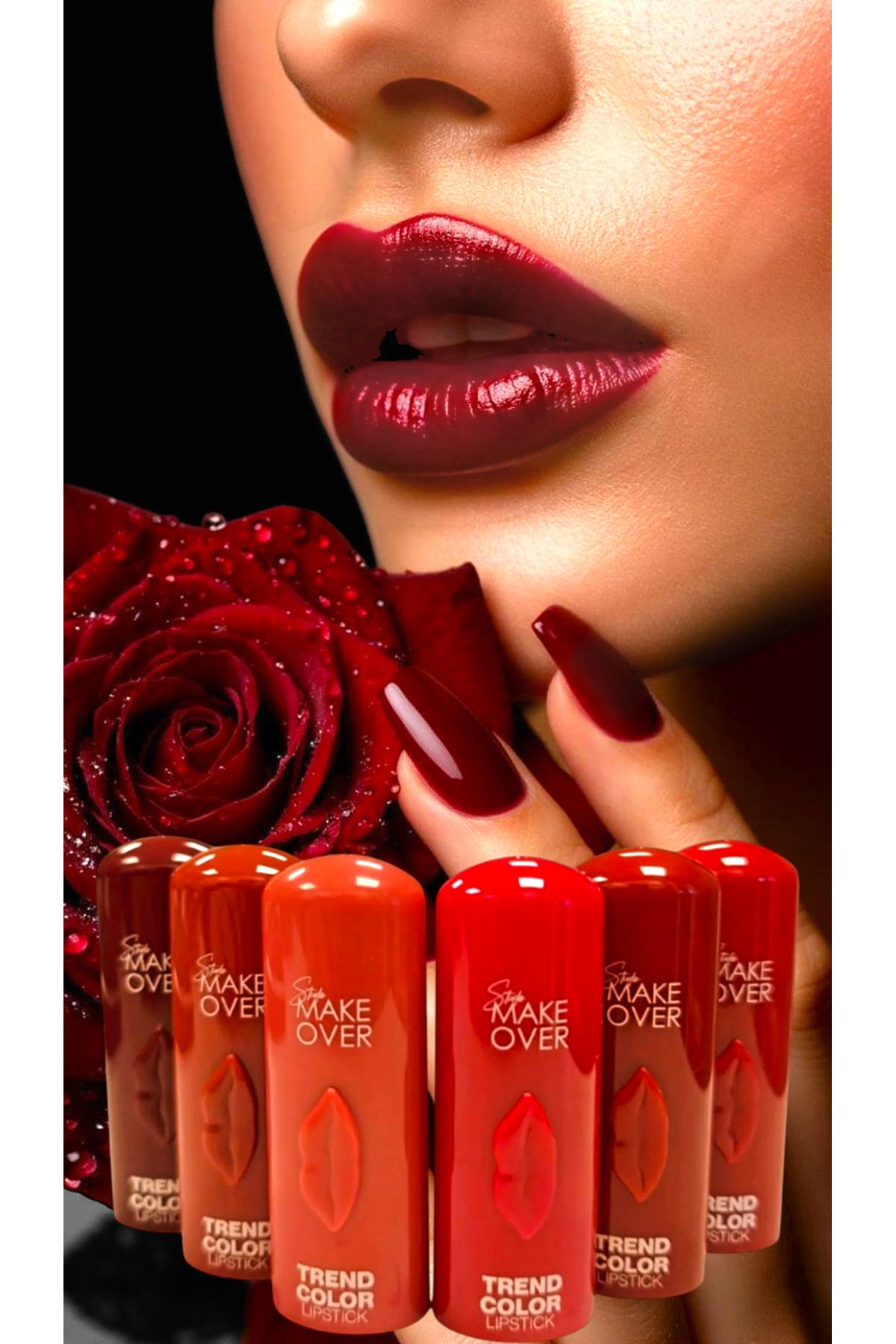 New Well Ruj Trend Color Lipstick