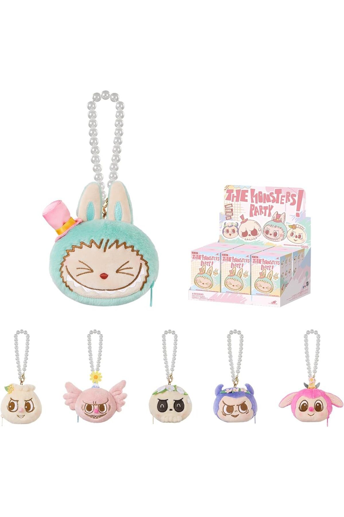 Pop Mart Labubu The Monsters Party Serisi – Çift Taraflı Peluş Figür (1 ADET)